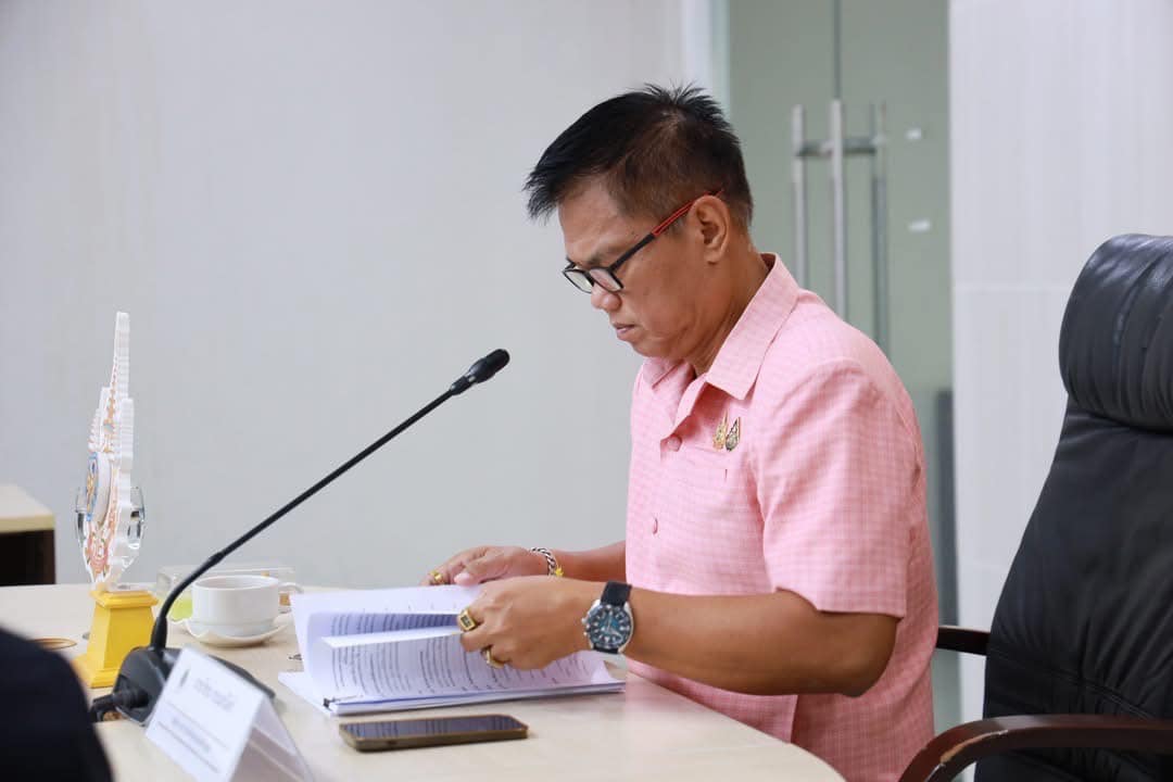 พช.อยุธยา ร่วมการประชุมคณะกรรมการแบ่งเขตเลือกตั้ง สมาชิกเทศบาลในจังหวัดพระนครศรีอยุธยา ครั้งที่ 2/2568