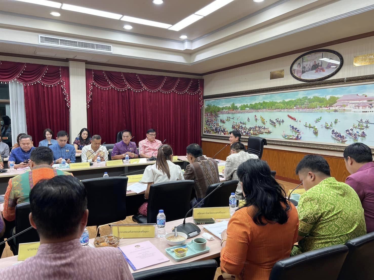 พจ.อยุธยา เข้าร่วมการประชุมนายอำเภอ และหัวหน้าส่วนราชการสังกัดกระทรวงมหาดไทย ประจำเดือน กุมภาพันธ์ 2568 และการประชุมคณะกรมการจังหวัด และหัวหน้าส่วนราชการประจำจังหวัดพระนครศรีอยุธยา เดือนกุมภาพันธ์ ครั้งที่ 2/2568