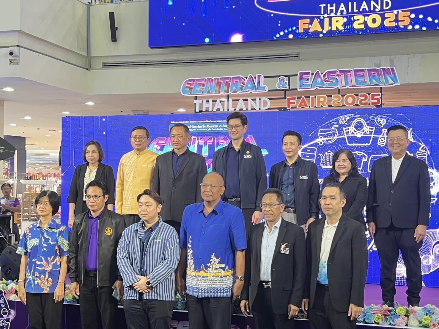 พช.อยุธยา รวมพิธีเปิดงานแสดงและจำหน่ายสินค้าและเจรจาจับคู่ธุรกิจ “CENTRAL AND EASTERN THAILAND FAIR 2025”