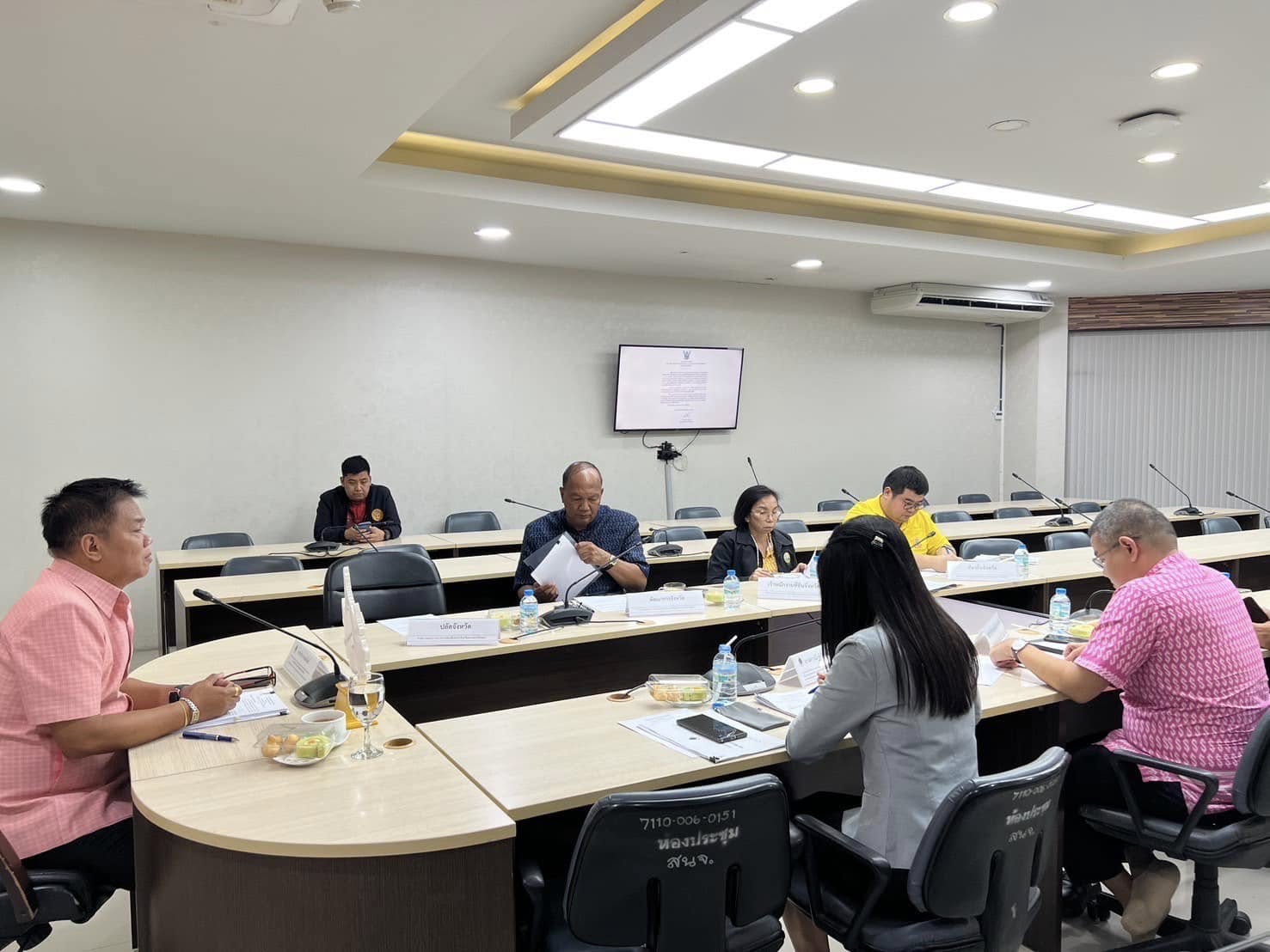 พช.อยุธยา ร่วมการประชุมคณะกรรมการแบ่งเขตเลือกตั้ง สมาชิกเทศบาลในจังหวัดพระนครศรีอยุธยา ครั้งที่ 2/2568