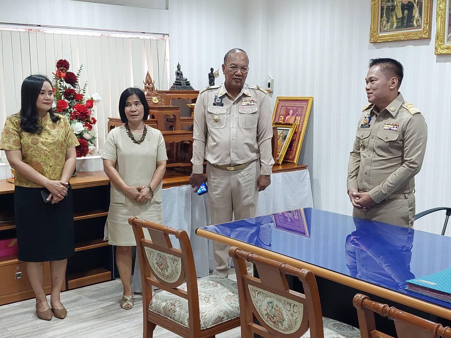 พช.อยุธยา ให้การต้อนรับ และปฐมนิเทศพัฒนากรบรรจุใหม่ พก.129 สู่ครอบครัวพัฒนาชุมชนจังหวัดพระนครศรีอยุธยา