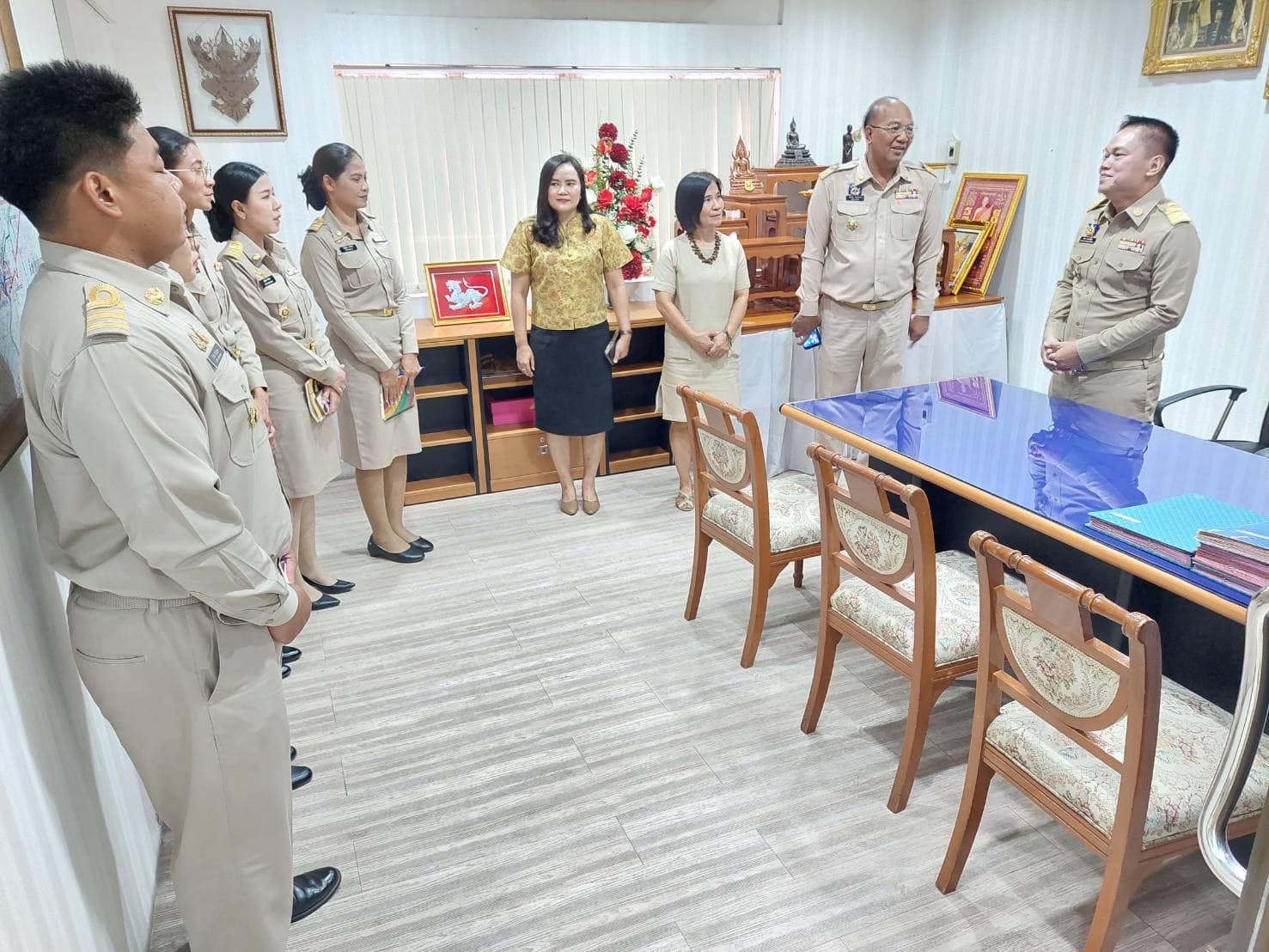 พช.อยุธยา ให้การต้อนรับ และปฐมนิเทศพัฒนากรบรรจุใหม่ พก.129 สู่ครอบครัวพัฒนาชุมชนจังหวัดพระนครศรีอยุธยา