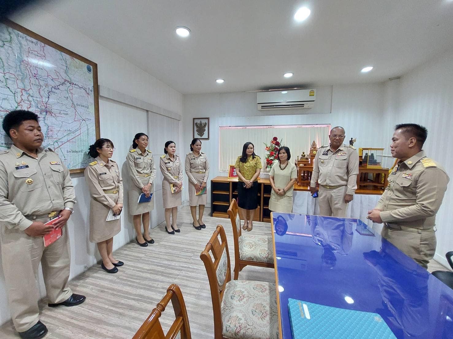 พช.อยุธยา ให้การต้อนรับ และปฐมนิเทศพัฒนากรบรรจุใหม่ พก.129 สู่ครอบครัวพัฒนาชุมชนจังหวัดพระนครศรีอยุธยา