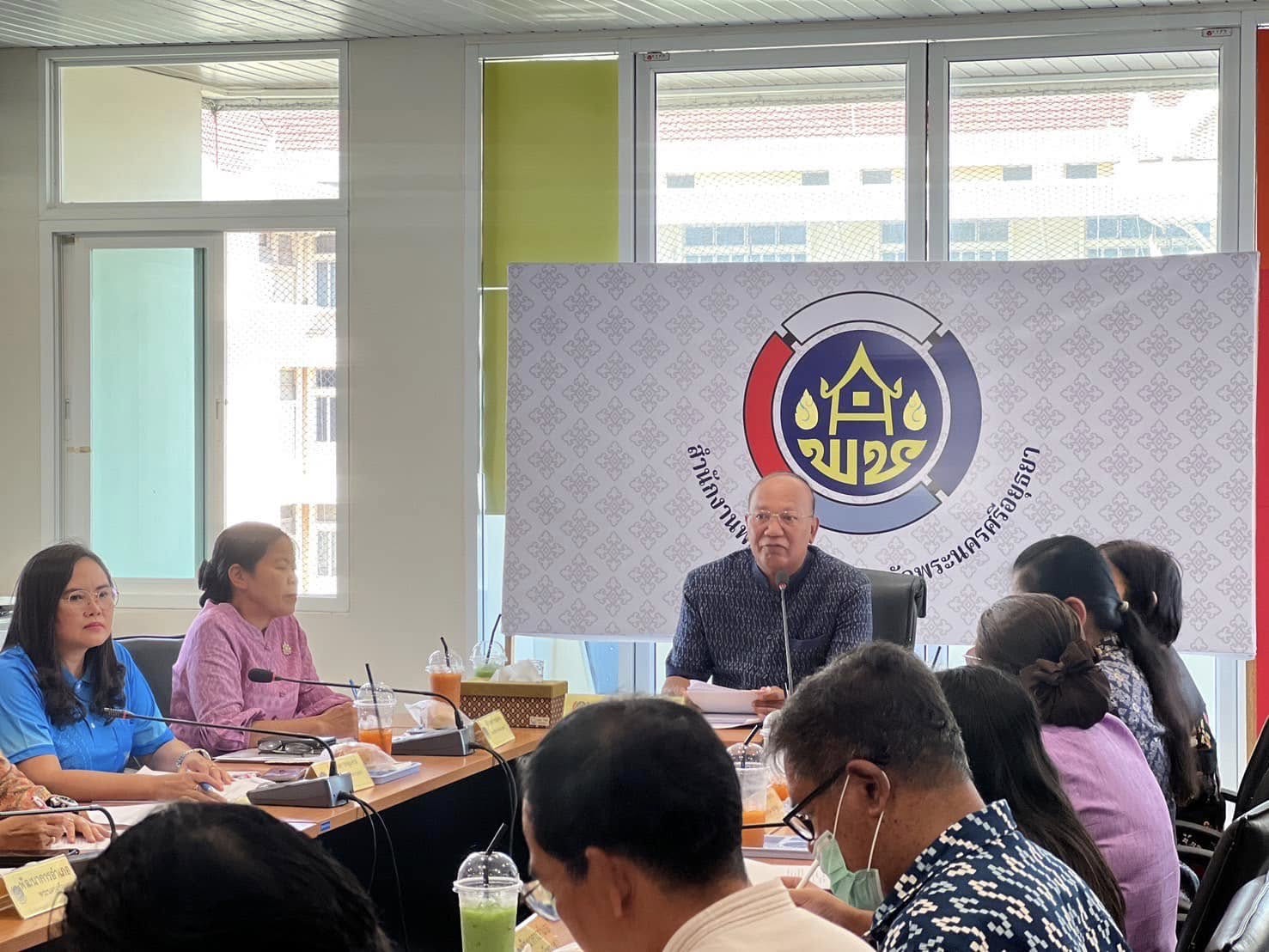 พช.พระนครศรีอยุธยา ประชุมขับเคลื่อนงานพัฒนาชุมชน ประชุมผู้อำนวยการกลุ่มงานฯ พัฒนาการอำเภอ และนักวิชาการพัฒนาชุมชนครั้งที่ 3/2568