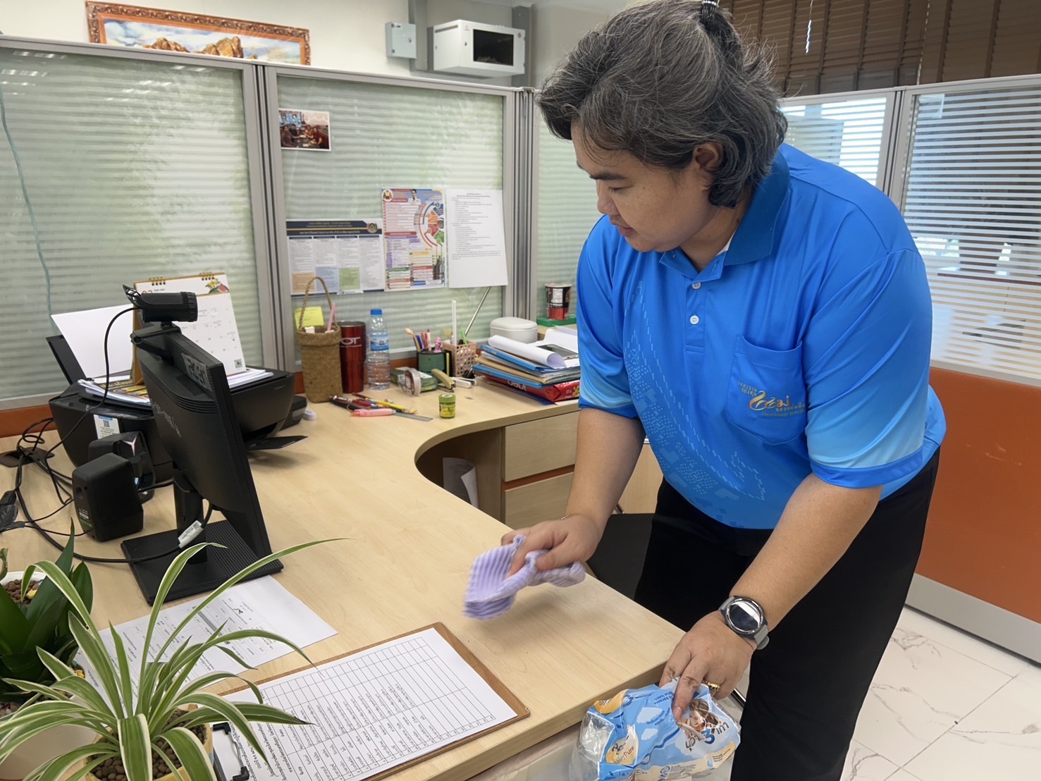 พัฒนาชุมชนอยุธยา ดำเนินกิจกรรม 5 ส. Big Cleaning Day (สะสาง สะดวก สะอาด สุขลักษณะ และสร้างนิสัย)