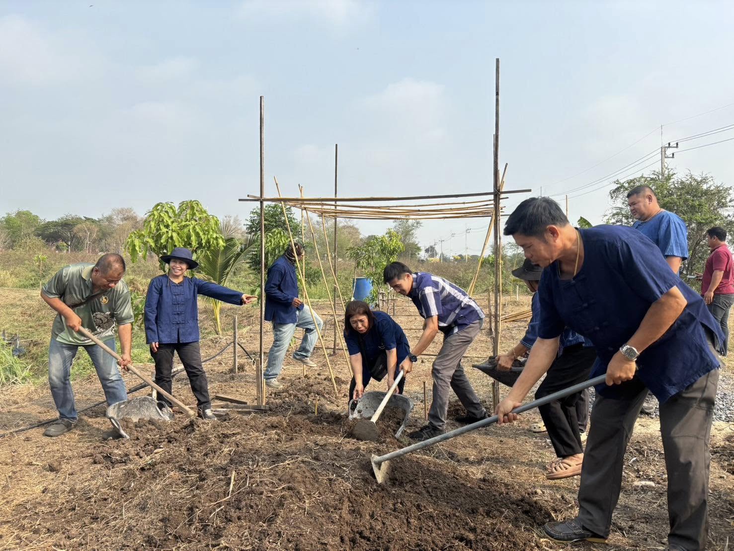 พช.อยุธยา จัดกิจกรรม “โคก หนอง นา พาทัวร์” จังหวัดพระนครศรีอยุธยา ณ อำเภอบางปะหัน