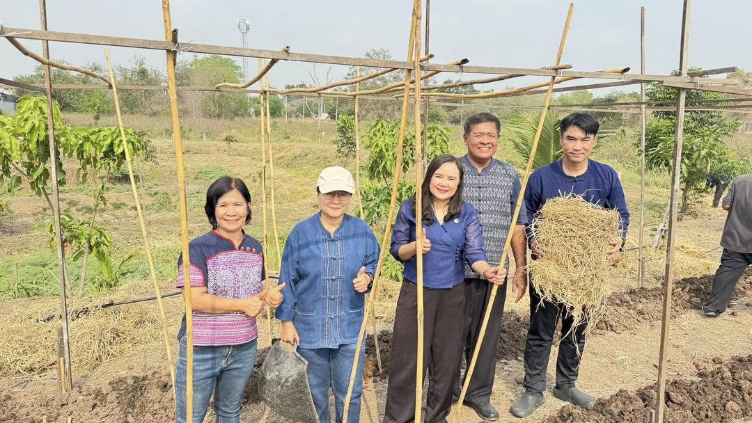 พช.อยุธยา จัดกิจกรรม “โคก หนอง นา พาทัวร์” จังหวัดพระนครศรีอยุธยา ณ อำเภอบางปะหัน