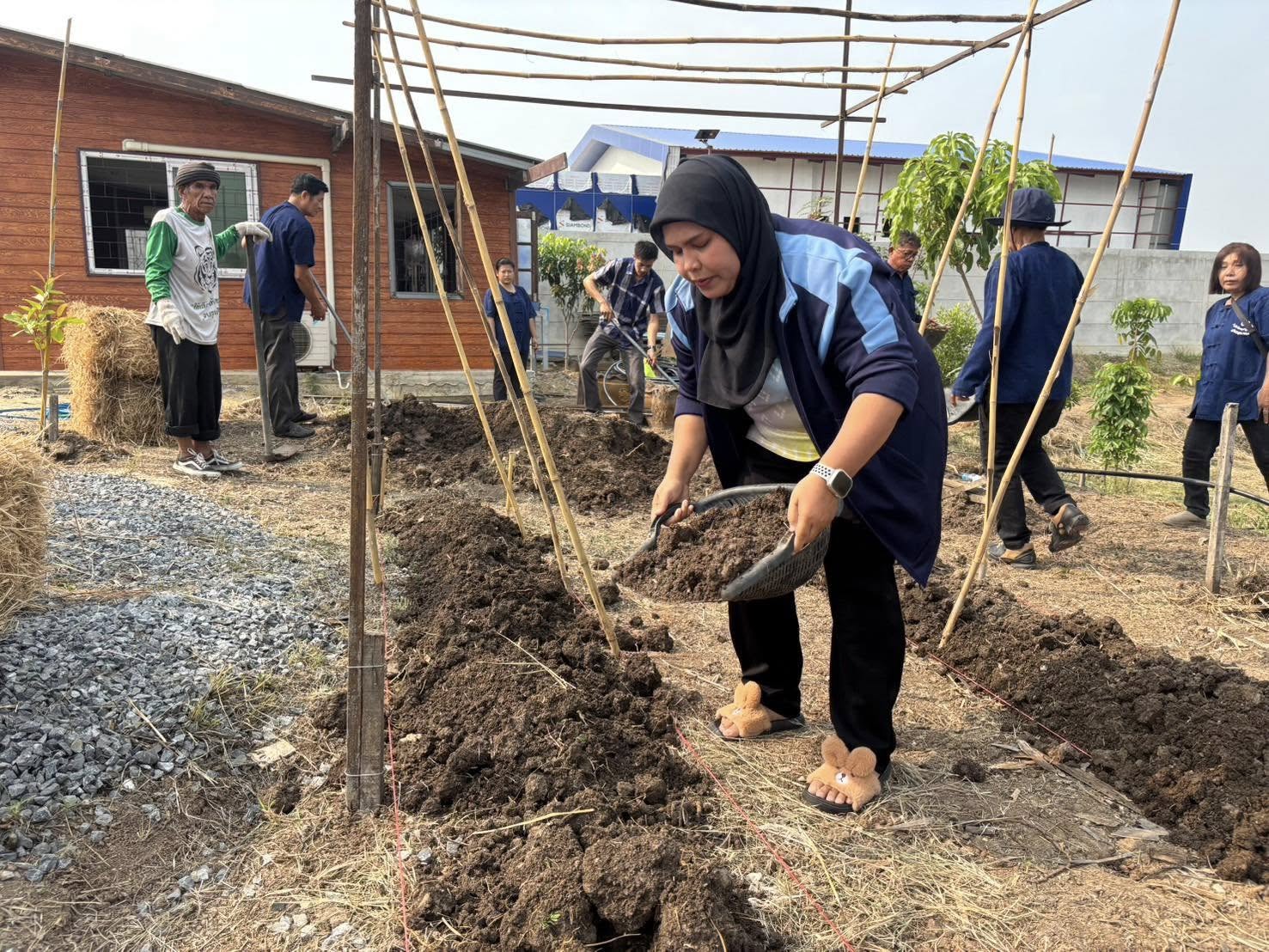 พช.อยุธยา จัดกิจกรรม “โคก หนอง นา พาทัวร์” จังหวัดพระนครศรีอยุธยา ณ อำเภอบางปะหัน