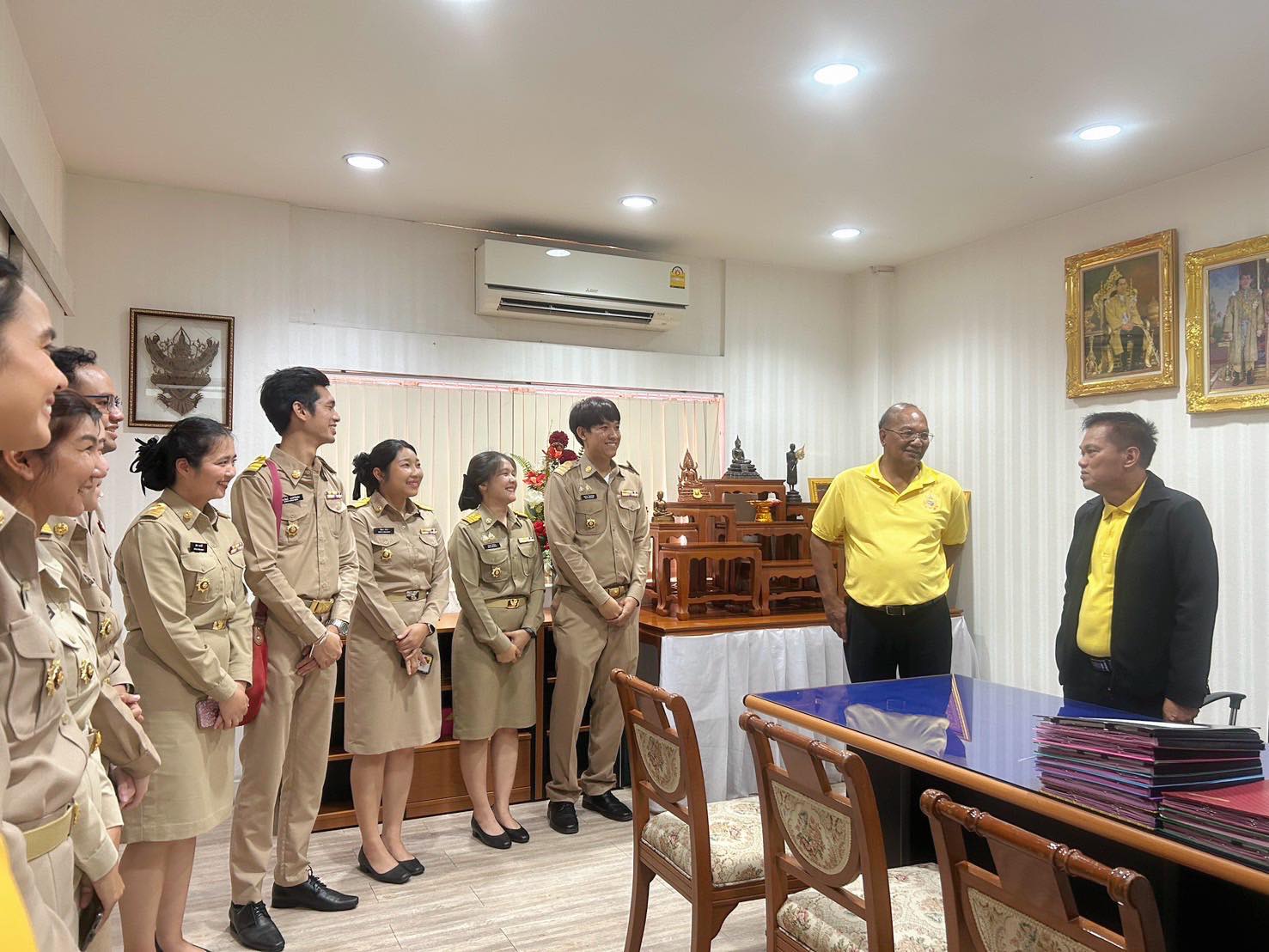 พช.อยุธยา ให้การต้อนรับ และปฐมนิเทศพัฒนากรบรรจุใหม่ พก.130 สู่ครอบครัวพัฒนาชุมชนจังหวัดพระนครศรีอยุธยา