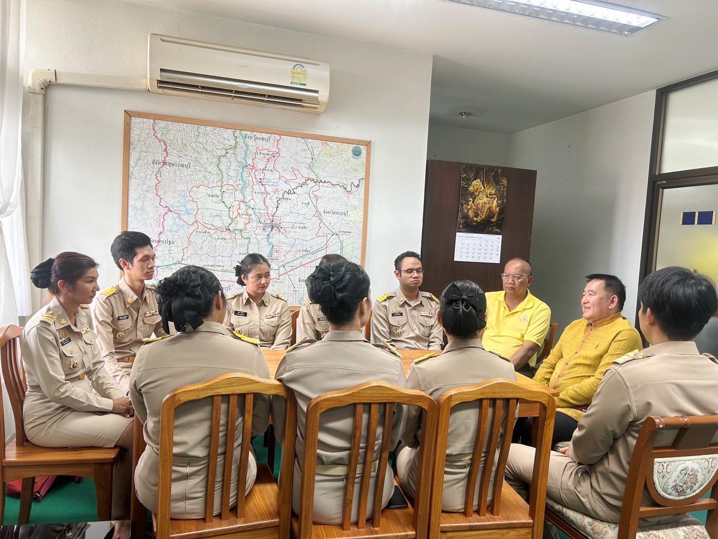 พช.อยุธยา ให้การต้อนรับ และปฐมนิเทศพัฒนากรบรรจุใหม่ พก.130 สู่ครอบครัวพัฒนาชุมชนจังหวัดพระนครศรีอยุธยา