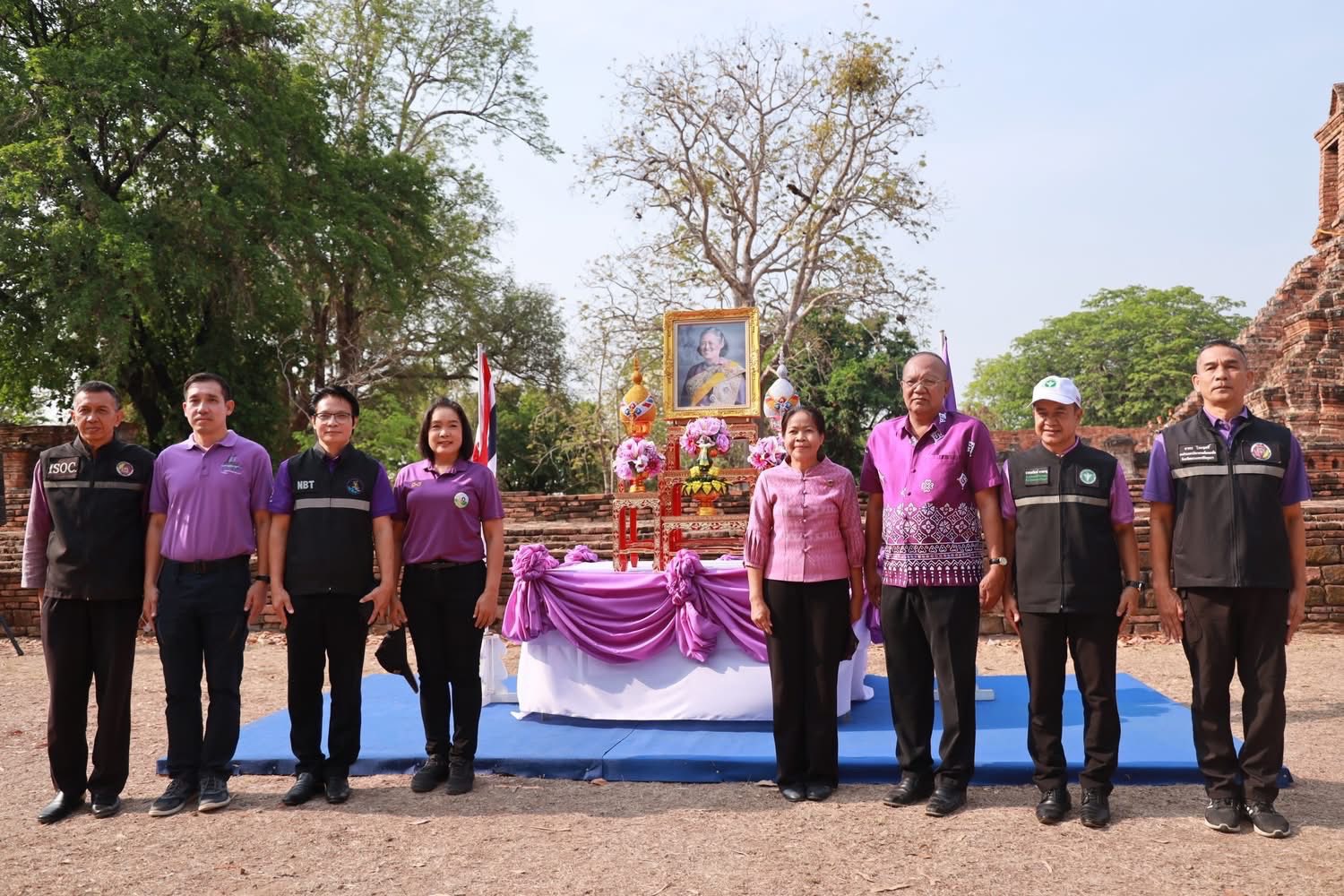 พช.อยุธยา ร่วมกิจกรรมรณรงค์ดูแลรักษามรดกศิลปวัฒนธรรมของชาติ เฉลิมพระเกียรติสมเด็จพระกนิษฐาธิราชเจ้า กรมสมเด็จพระเทพรัตนราชสุดาฯ สยามบรมราชกุมารี เนื่องในโอกาสวันคล้ายวันพระราชสมภพ 2 เมษายน 2568 และวันอนุรักษ์มรดกไทย