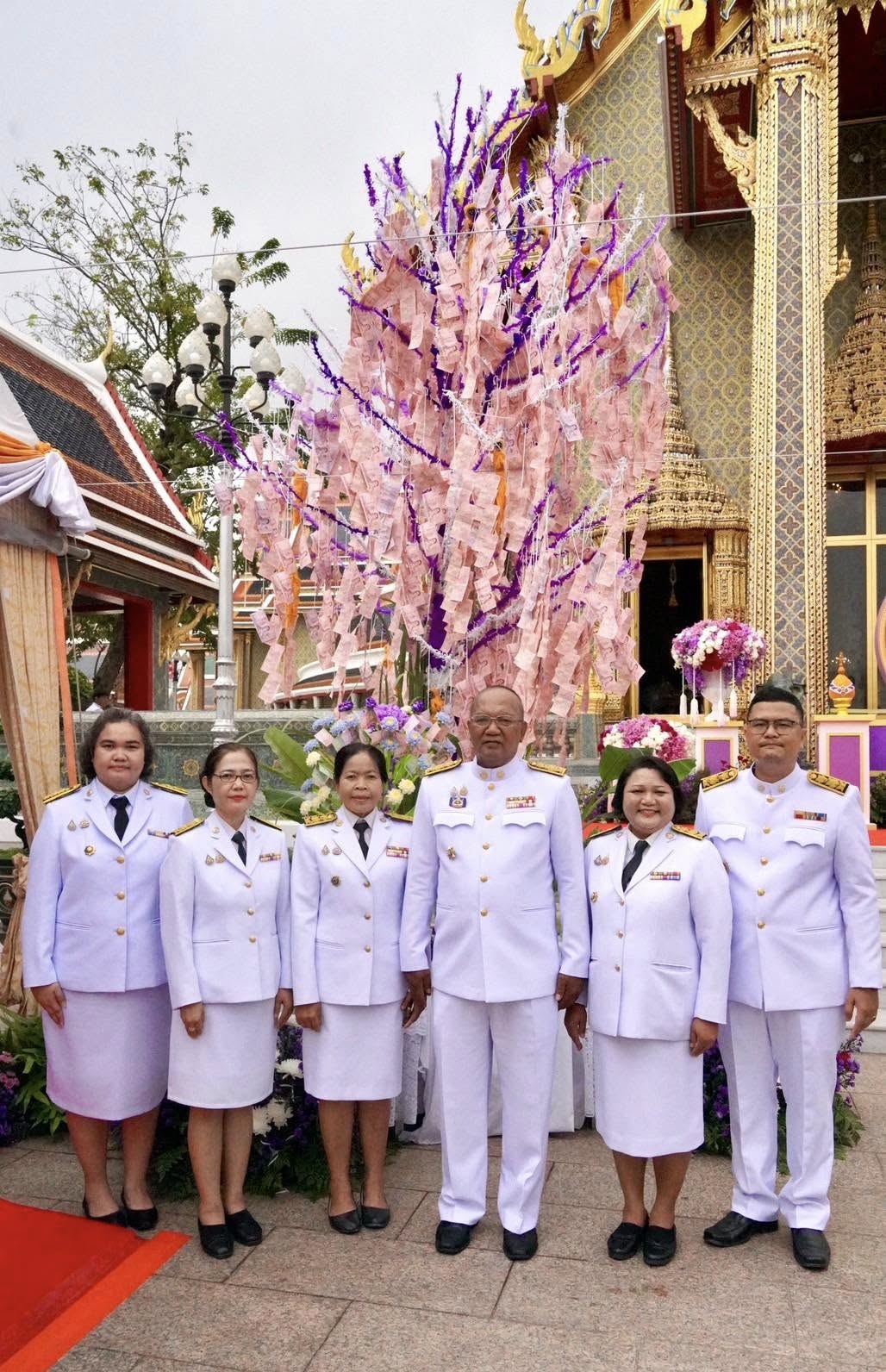 จังหวัดพระนครศรีอยุธยา ร่วมพิธีทอดผ้าป่าสมทบกองทุนพัฒนาเด็กชนบทในพระราชูปถัมภ์สมเด็จพระเทพรัตนราชสุดาฯ สยามบรมราชกุมารี เนื่องในโอกาสวันคล้ายวันพระราชสมภพ 2 เมษายน 2568