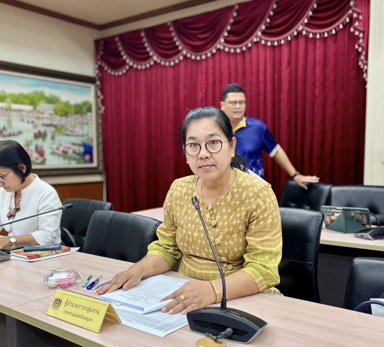 พช.อยุธยา ประชุมขับเคลื่อนงานพัฒนาชุมชน ประชุมผู้อำนวยการกลุ่มงานฯ พัฒนาการอำเภอ และนักวิชาการพัฒนาชุมชนครั้งที่ 4/2568