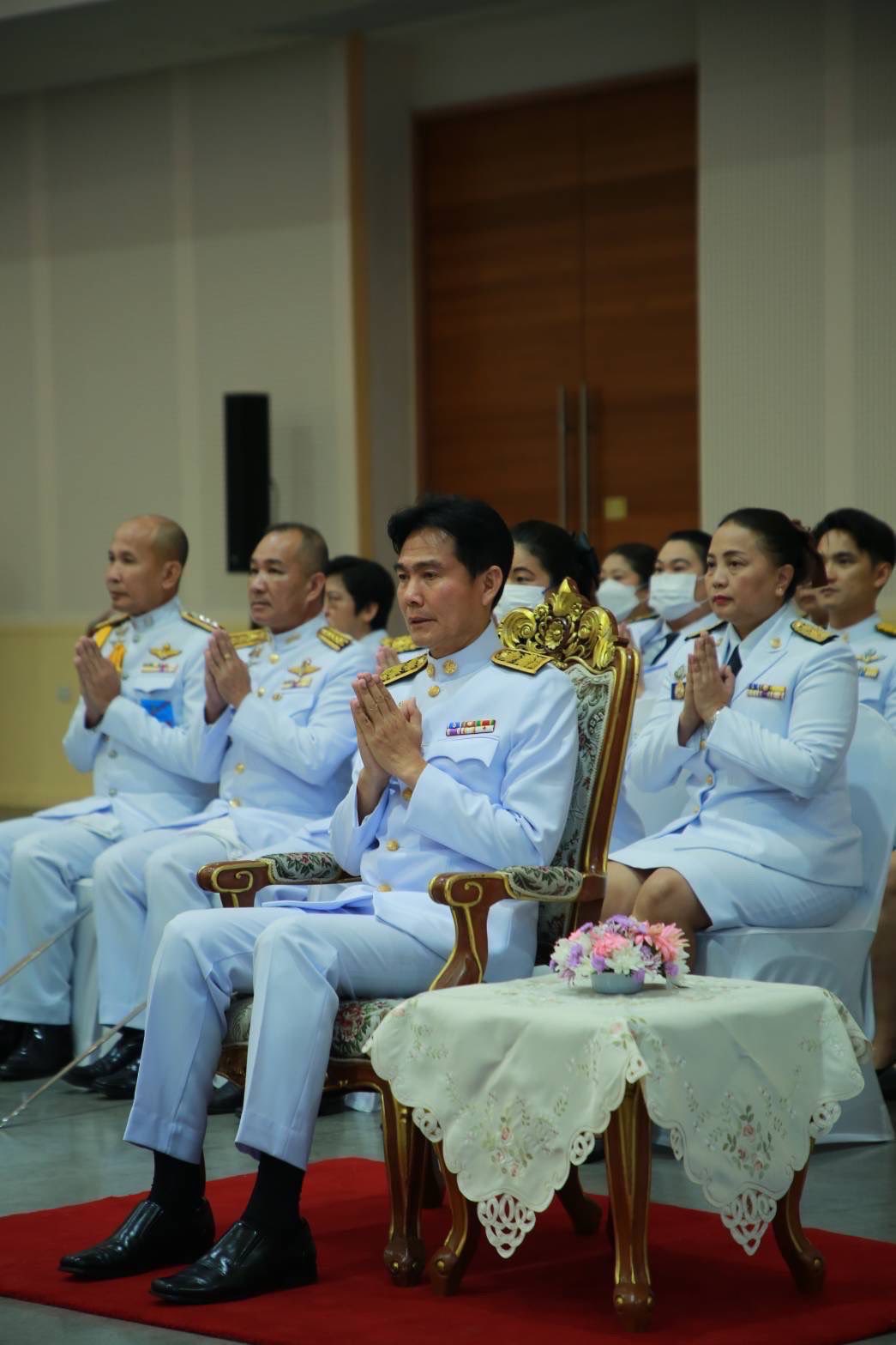 พช.อยุธยา ร่วมพิธีเจริญพระพุทธมนต์และทำบุญตักบาตรถวายพระราชกุศลเพื่อเฉลิมพระเกียรติสมเด็จพระนางเจ้าฯ พระบรมราชินี เนื่องในโอกาสวันเฉลิมพระชนมพรรษา 3 มิถุนายน 2568