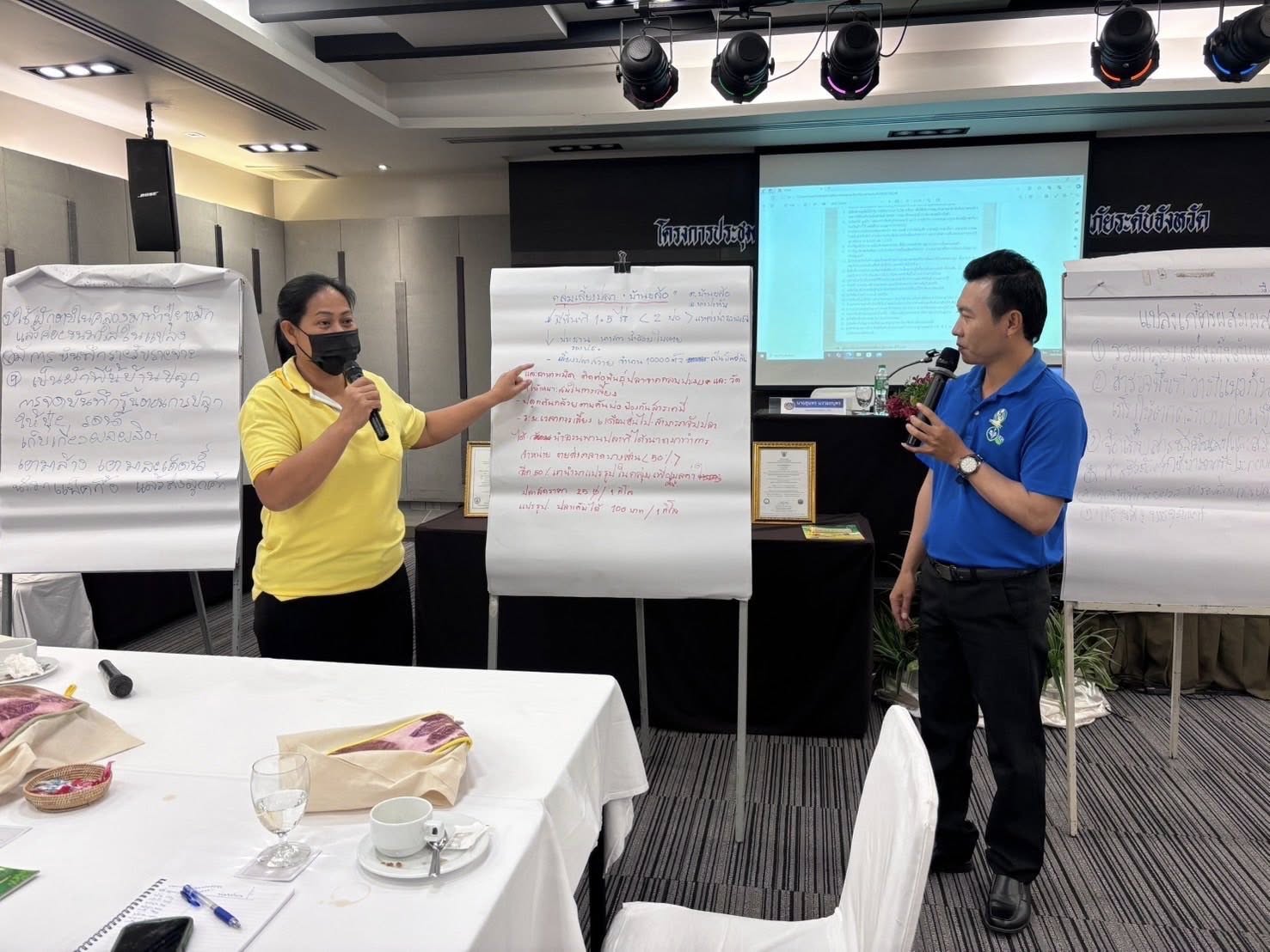 พช.อยุธยา จัดโครงการประชุมเชิงปฏิบัติการส่งเสริมการสร้างรายได้จากกิจการอาหารปลอดภัย วันที่ 2