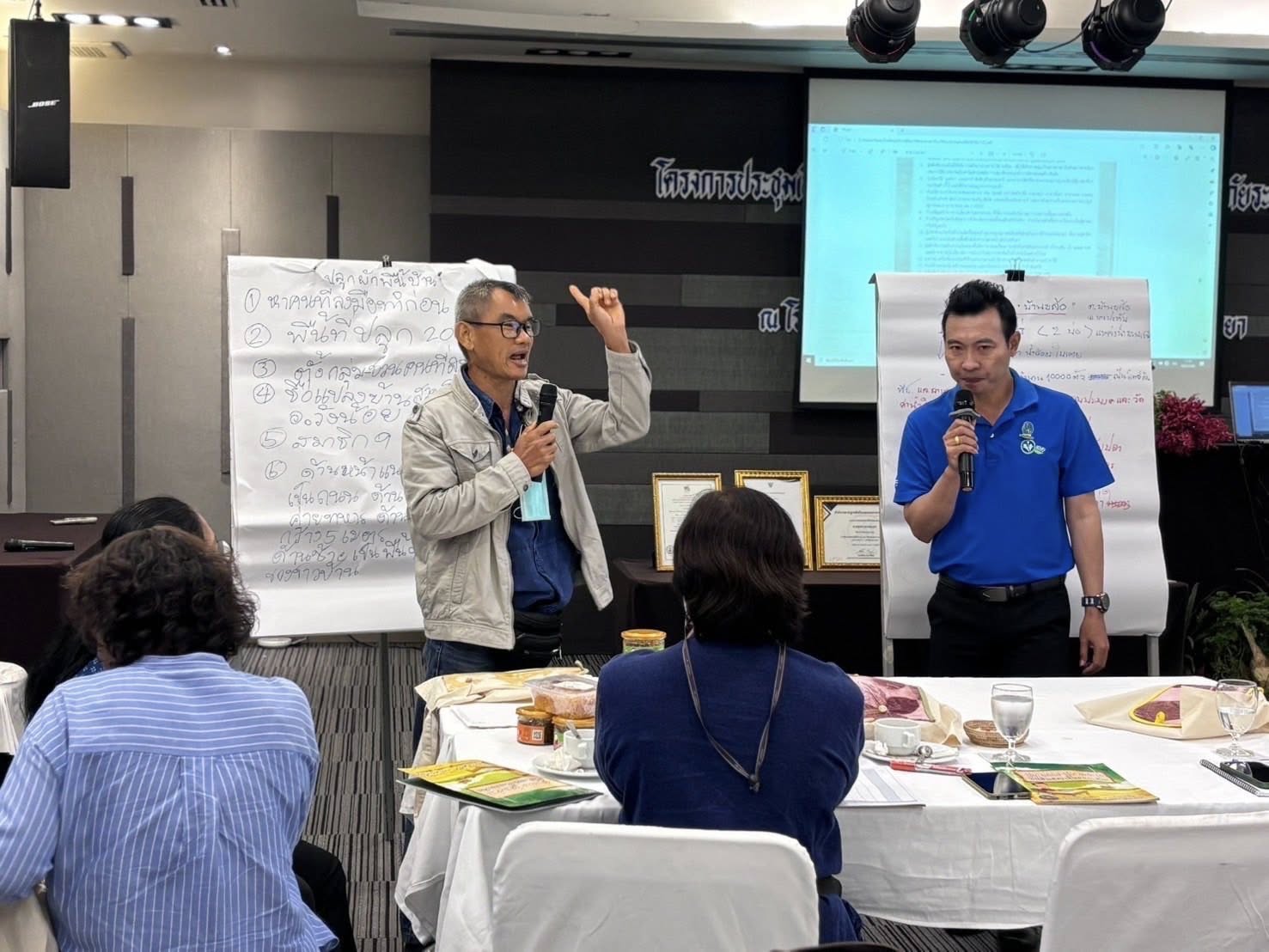 พช.อยุธยา จัดโครงการประชุมเชิงปฏิบัติการส่งเสริมการสร้างรายได้จากกิจการอาหารปลอดภัย วันที่ 2