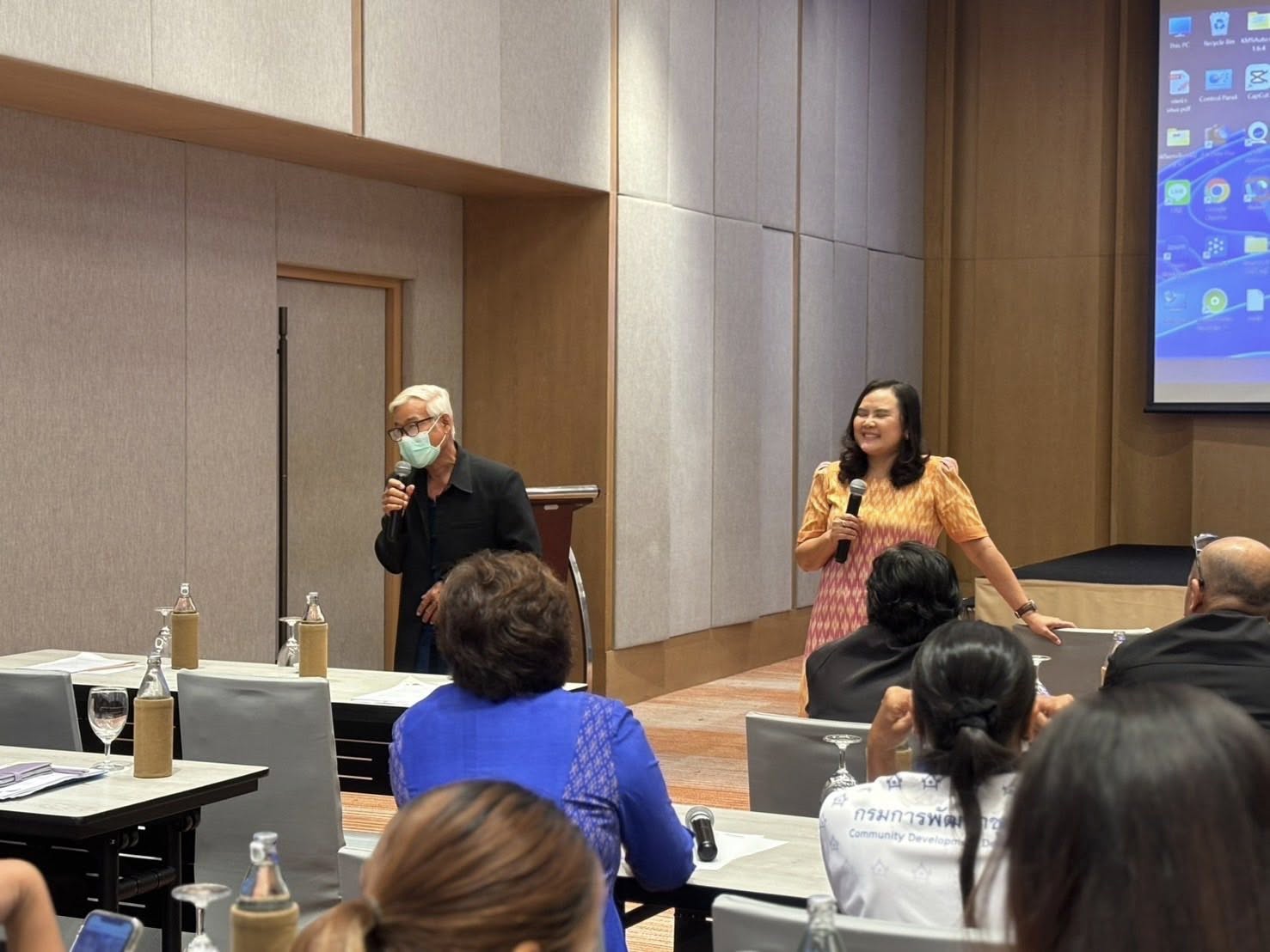 พช.อยุธยา ดำเนินโครงการประชุมเชิงปฏิบัติการส่งเสริมกิจกรรมเครือข่ายกลุ่มออมทรัพย์เพื่อการผลิต ระดับจังหวัด