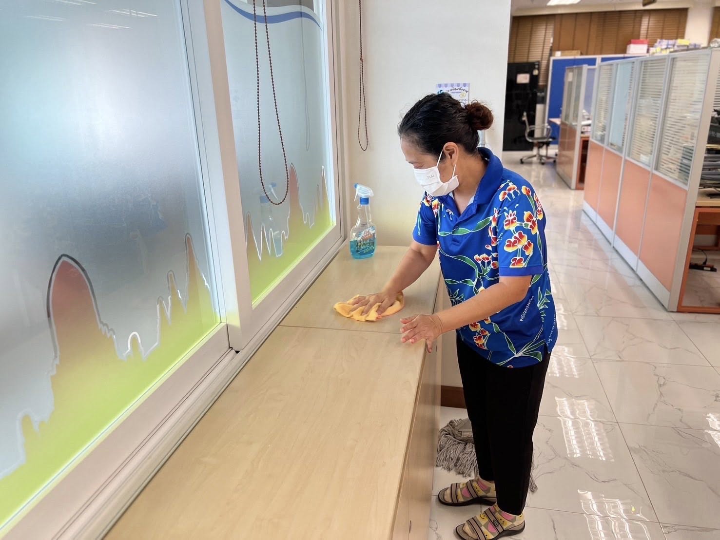 พัฒนาชุมชนอยุธยา ดำเนินกิจกรรม 5 ส. Big Cleaning Day (สะสาง สะดวก สะอาด สุขลักษณะ และสร้างนิสัย)