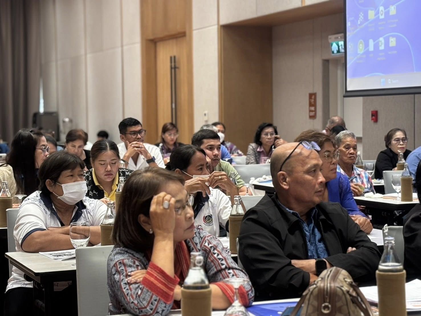 พช.อยุธยา ดำเนินโครงการประชุมเชิงปฏิบัติการส่งเสริมกิจกรรมเครือข่ายกลุ่มออมทรัพย์เพื่อการผลิต ระดับจังหวัด