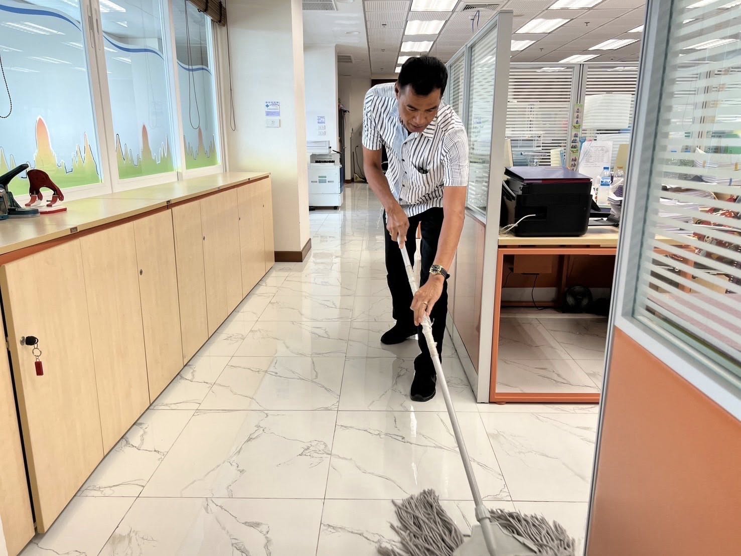 พัฒนาชุมชนอยุธยา ดำเนินกิจกรรม 5 ส. Big Cleaning Day (สะสาง สะดวก สะอาด สุขลักษณะ และสร้างนิสัย)