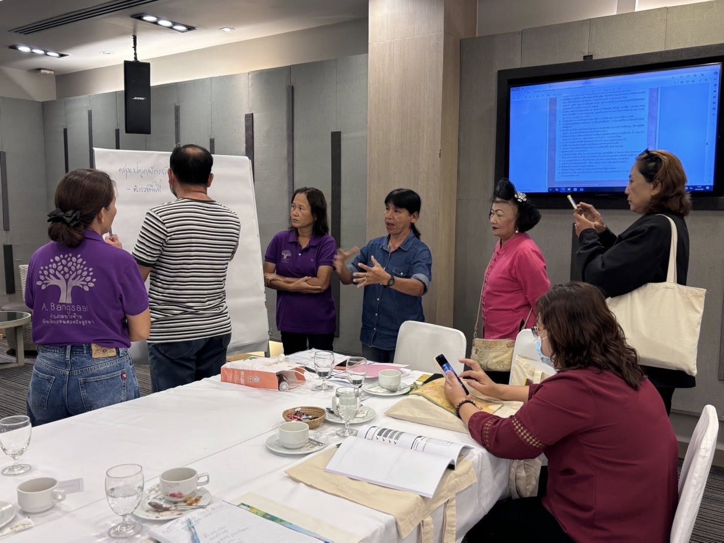 พช.อยุธยา จัดโครงการประชุมเชิงปฏิบัติการส่งเสริมการสร้างรายได้จากกิจการอาหารปลอดภัย วันที่ 2