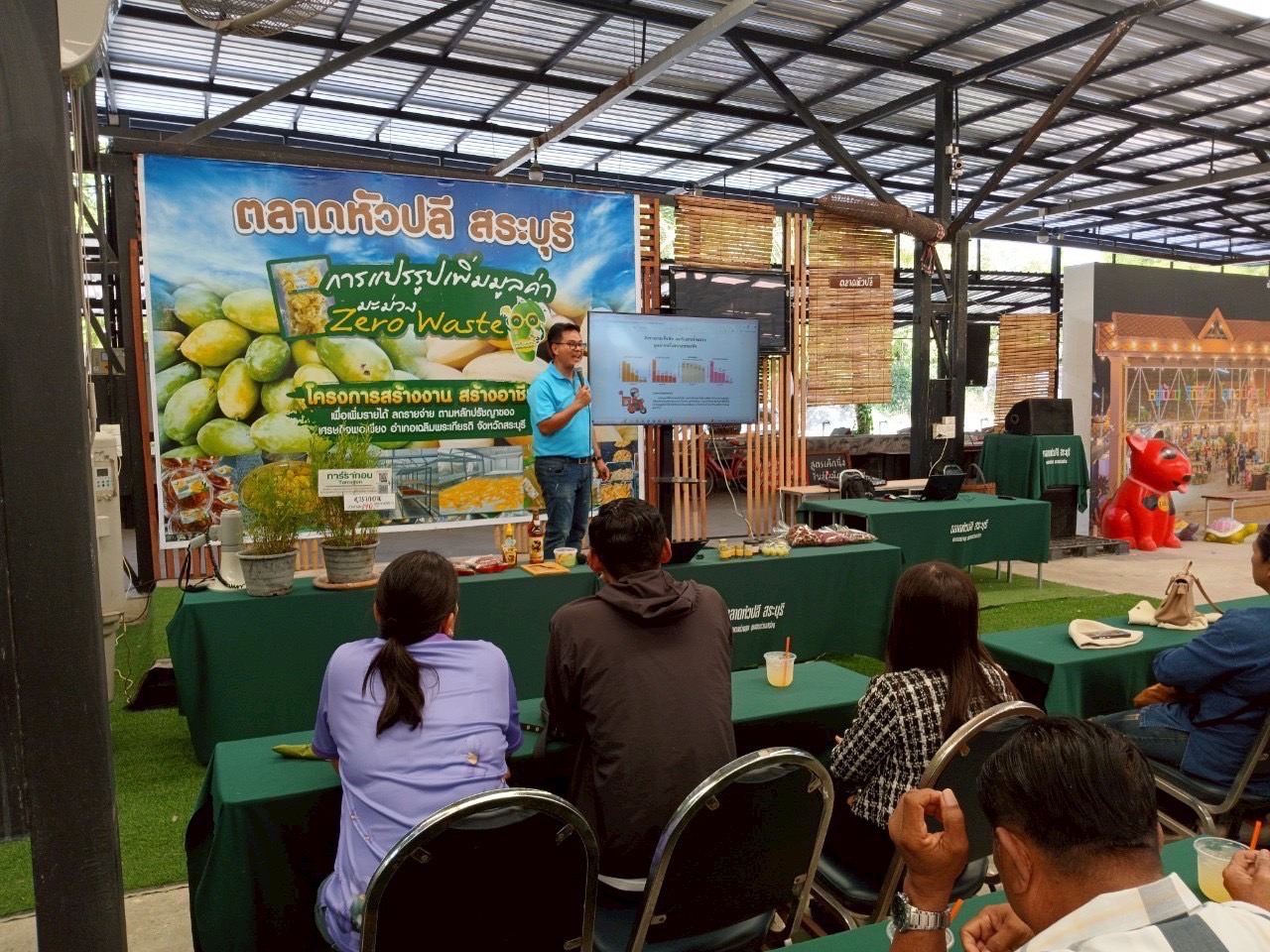 พช.อยุธยา ดำเนินโครงการประชุมเชิงปฏิบัติการส่งเสริมและพัฒนาศักยภาพเครือข่ายเกษตรปลอดภัยระดับจังหวัด (วันที่ 3)