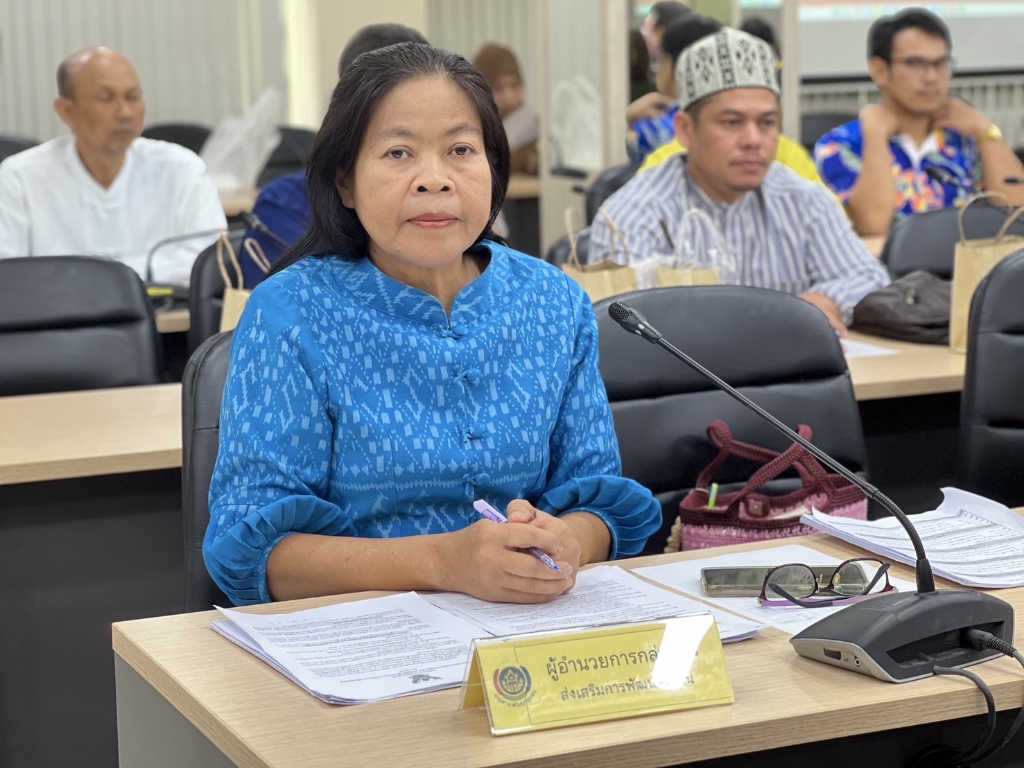 พช.อยุธยา ดำเนินประชุมคณะกรรมการเครือข่ายกลุ่มอาชีพ และผู้ผลิต ผู้ประกอบการหนึ่งตำบล หนึ่งผลิตภัณฑ์ระดับจังหวัด ครั้งที่ 1/2568