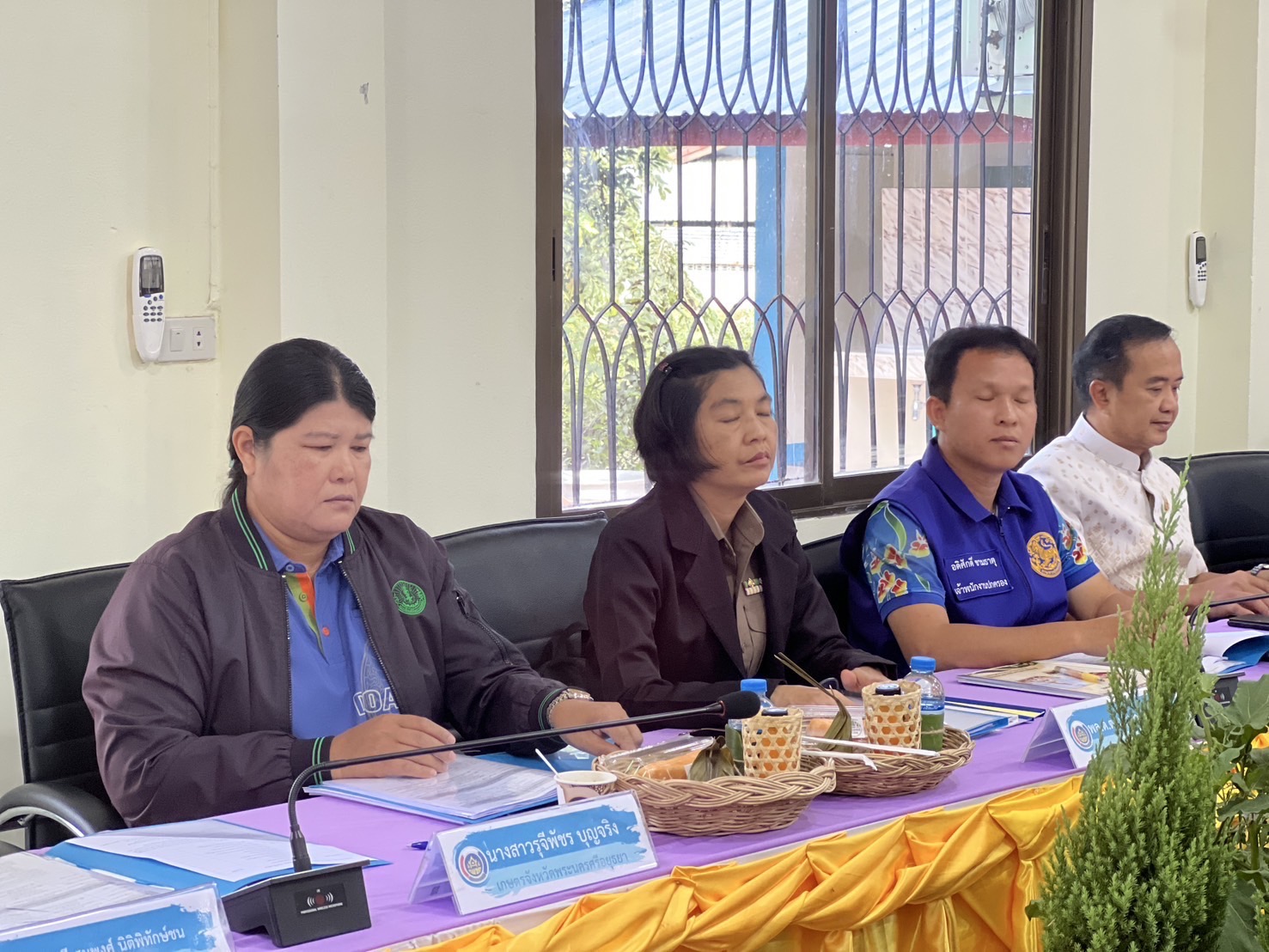 พช.อยุธยา ลงพื้นที่คัดสรรกิจกรรมพัฒนาชุมชนดีเด่น ระดับจังหวัด ประจำปี 2568