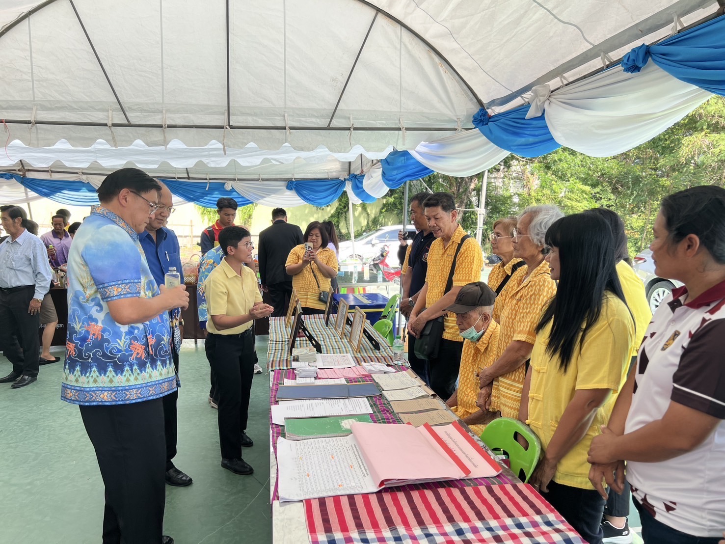 พช.อยุธยา ลงพื้นที่คัดสรรกิจกรรมพัฒนาชุมชนดีเด่น ระดับจังหวัด ประจำปี 2568