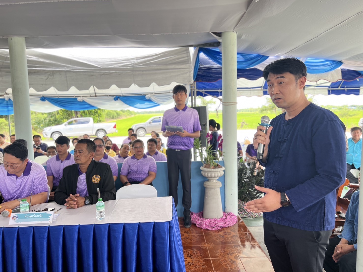 พช.อยุธยา ลงพื้นที่คัดสรรกิจกรรมพัฒนาชุมชนดีเด่น ระดับจังหวัด ประจำปี 2568