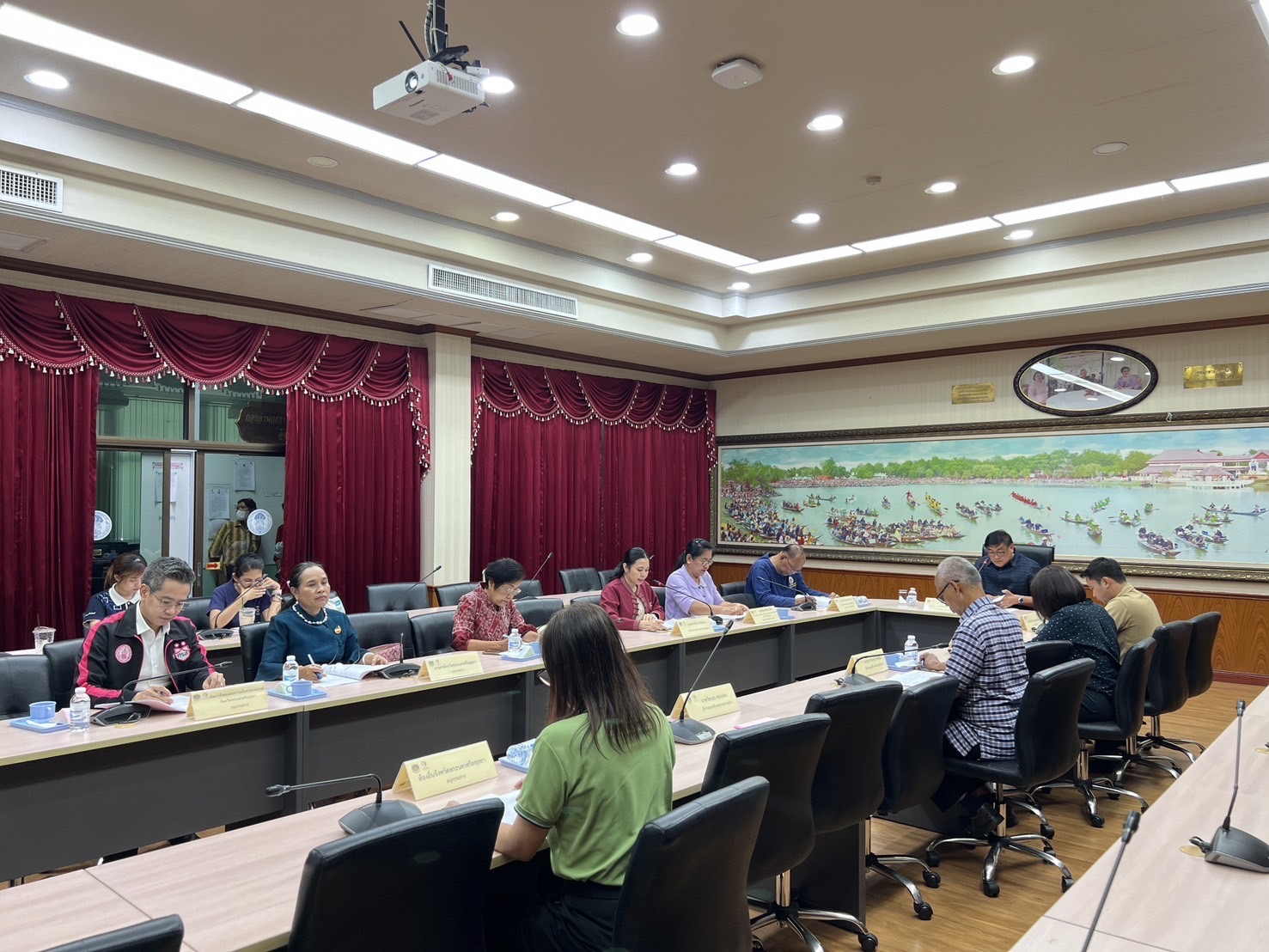 พช.อยุธยา ประชุมคณะอนุกรรมการบริหารกองทุนพัฒนาบทบาทสตรีระดับจังหวัด จังหวัดพระนครศรีอยุธยา ประจำปี พ.ศ. 2568 ครั้งที่ 4/2568