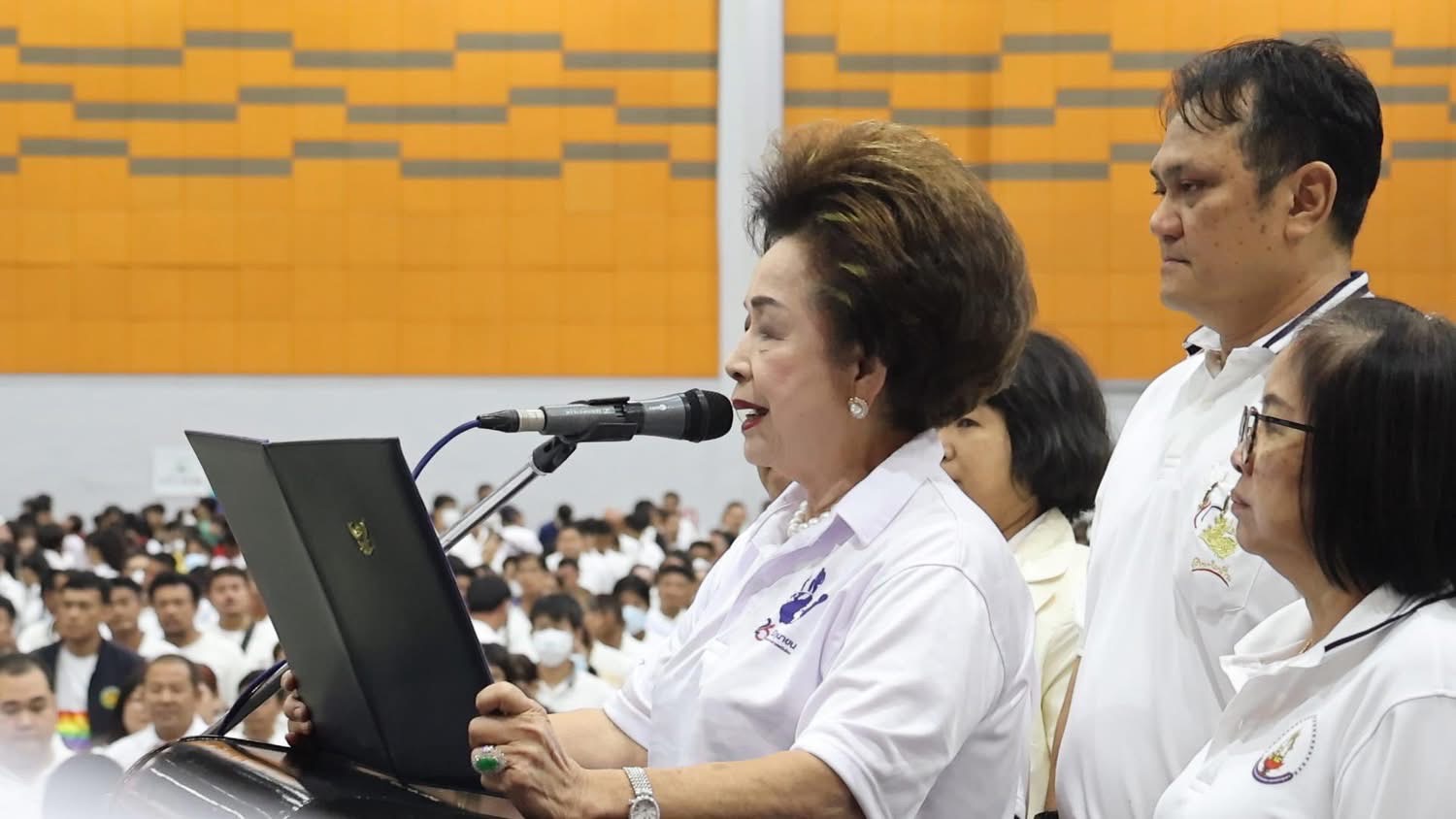 พช.อยุธยา นำเครือข่ายกองทุนแม่ของแผ่นดินร่วมแสดงพลังต่อต้านยาเสพติด เนื่องในมหกรรมวันต่อต้านยาเสพติดโลก (26 มิถุนายน) ประจำปี พ.ศ. 2568