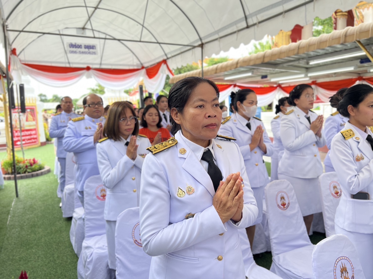 พช. อยุธยา ร่วมพิธีเจริญพระพุทธมนต์และทำบุญตักบาตรถวายเป็นพระราชกุศลฯ เฉลิมพระเกียรติเนื่องในโอกาสวันคล้ายวันประสูติสมเด็จพระเจ้าน้องนางเธอ เจ้าฟ้าจุฬาภรณวลัยลักษณ์ อัครราชกุมารี กรมพระศรีสวางควัฒน วรขัตติยราชนารี 4 กรกฎาคม 6825