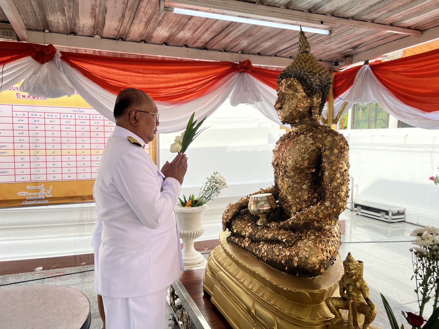 พช. อยุธยา ร่วมพิธีเจริญพระพุทธมนต์และทำบุญตักบาตรถวายเป็นพระราชกุศลฯ เฉลิมพระเกียรติเนื่องในโอกาสวันคล้ายวันประสูติสมเด็จพระเจ้าน้องนางเธอ เจ้าฟ้าจุฬาภรณวลัยลักษณ์ อัครราชกุมารี กรมพระศรีสวางควัฒน วรขัตติยราชนารี 4 กรกฎาคม 6825