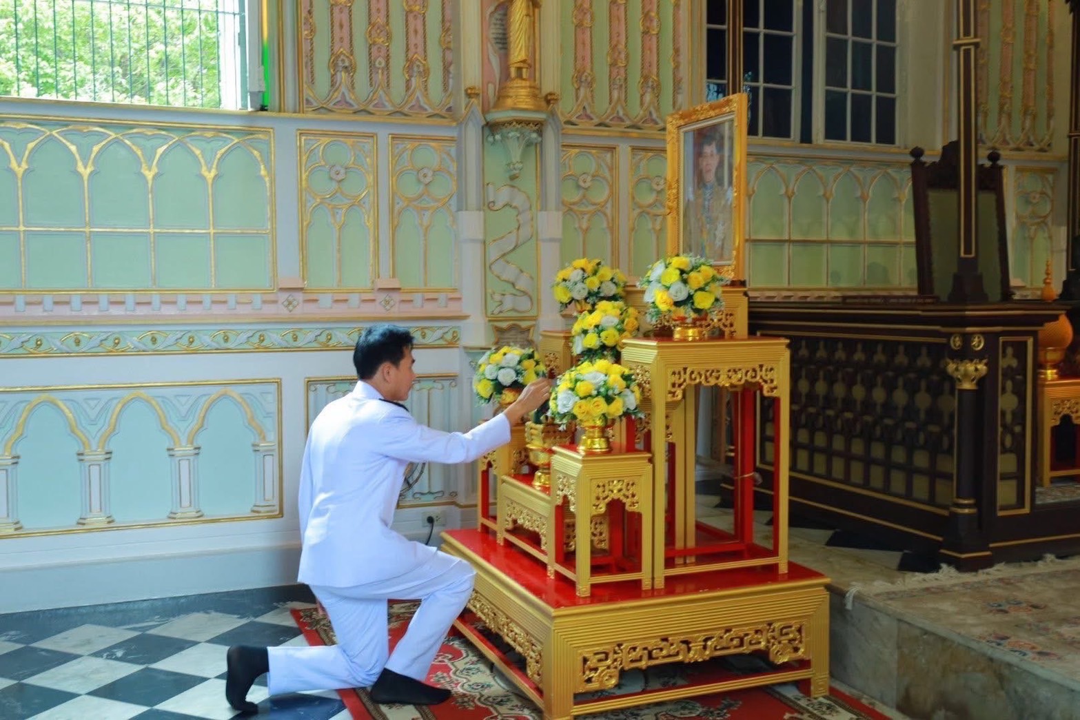 พช.อยุธยา ร่วมพิธีอัญเชิญเทียนพรรษาพระราชทานแก่ 7 วัดพระอารามหลวง เพื่อจุดบูชาพระรัตนตรัยอุทิศถวายเป็นพุทธบูชา เนื่องในเทศกาลเข้าพรรษา ประจำปี 2568