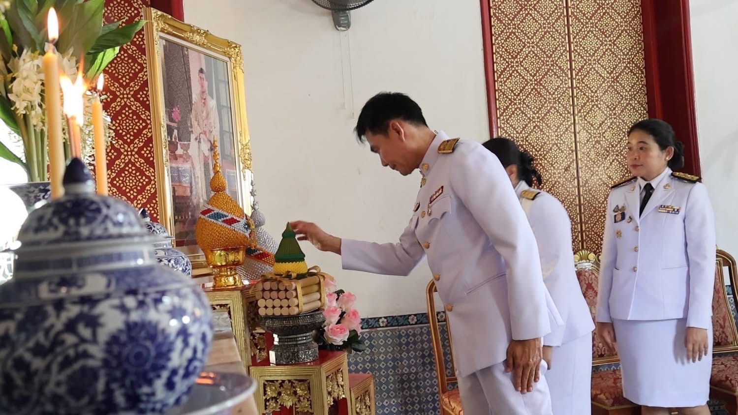 พช.อยุธยา ร่วมพิธีอัญเชิญเทียนพรรษาพระราชทานแก่ 7 วัดพระอารามหลวง เพื่อจุดบูชาพระรัตนตรัยอุทิศถวายเป็นพุทธบูชา เนื่องในเทศกาลเข้าพรรษา ประจำปี 2568