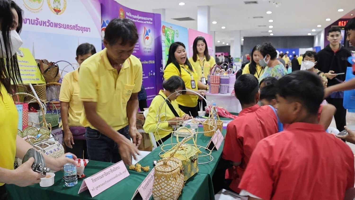 พช.อยุธยา ร่วมพิธีเปิดงาน”JOB FAIR  2025@พระนครศรีอยุธยา