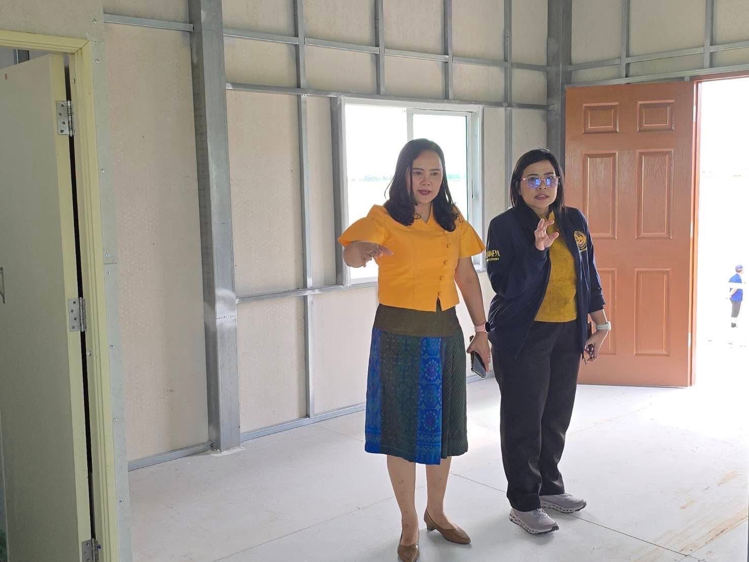 พช.อยุธยา ติดตามการสร้างบ้านและเยี่ยมเยียนให้กำลังใจ ครัวเรือนครัวเรือนนายสุพิน ราชสีห์ หมู่ที่ 3 ตำบลหลักชัย อำเภอลาดบัวหลวง ครัวเรือนเป้าหมายที่ได้รับบ้านห่วงใย จากใจ GLO