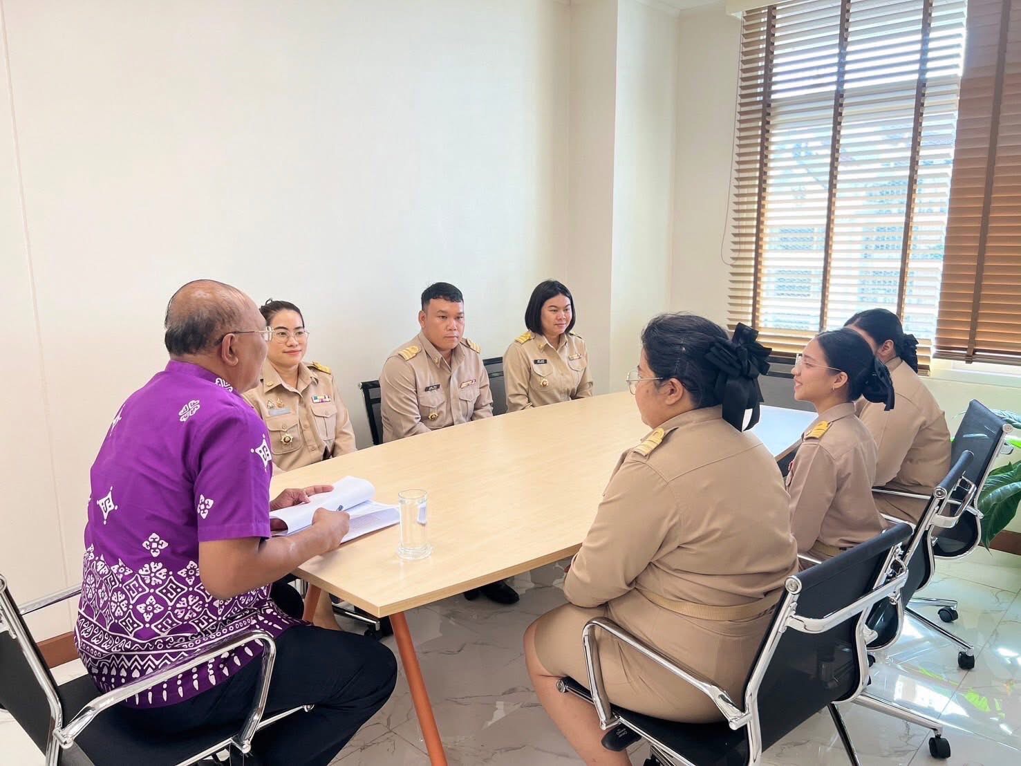 พช.อยุธยา ให้การต้อนรับ และปฐมนิเทศพัฒนากรบรรจุใหม่ พก.131 สู่ครอบครัวพัฒนาชุมชนจังหวัดพระนครศรีอยุธยา