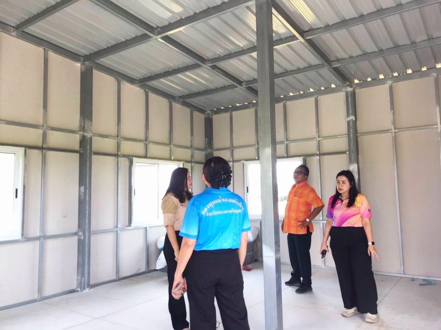 พช.อยุธยา ประชุมเตรียมความพร้อมพิธีมอบบ้านตามโครงการบ้านห่วงใยจากใจ GLO ประจำปี 2568 ณ ตำบลหลักชัย อำเภอลาดบัวหลวง