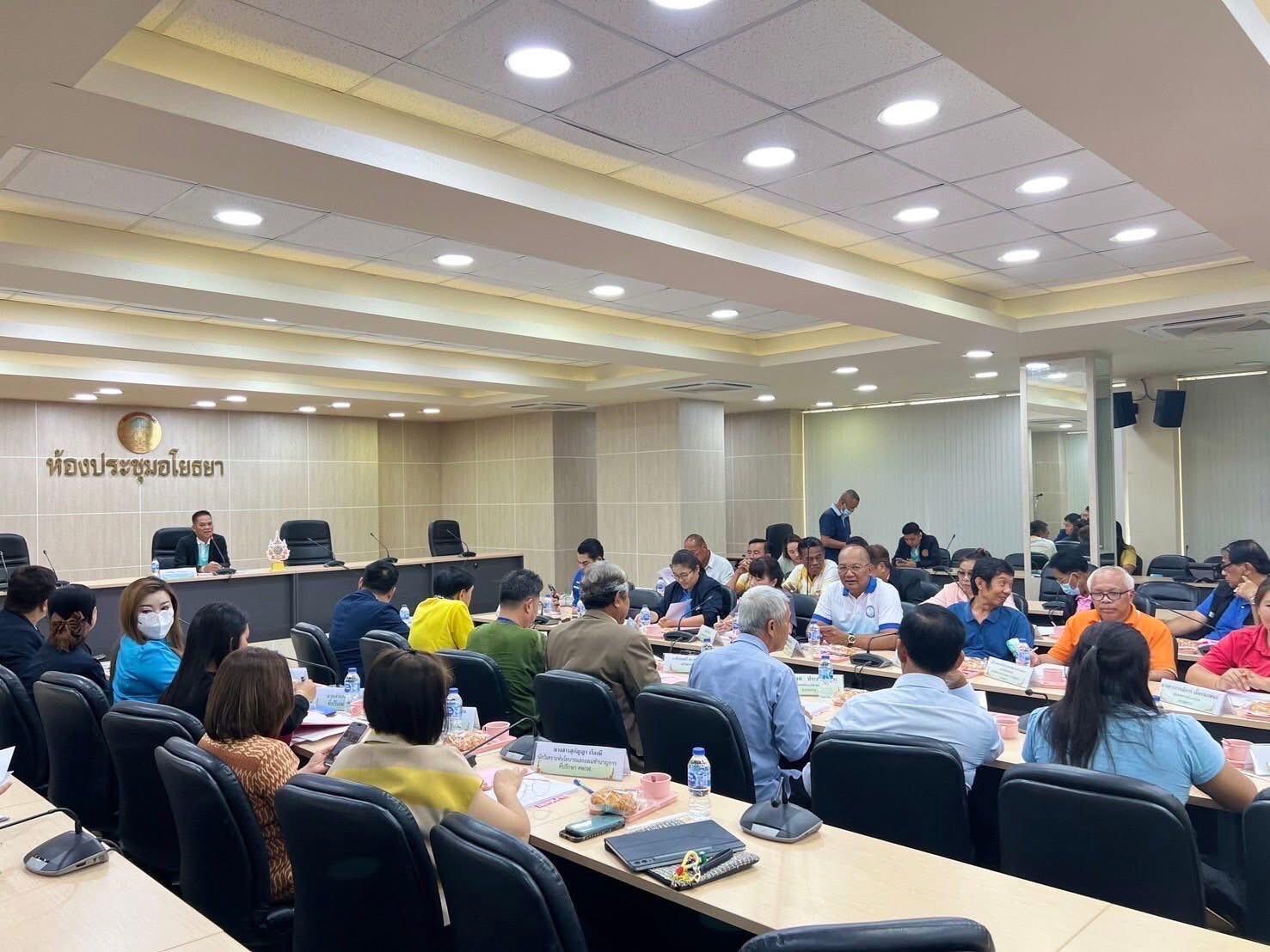 พช.อยุธยา ร่วมการประชุมคณะกรรมการพัฒนาชุมชนในพื้นที่รอบโรงไฟฟ้ากองทุนพัฒนาไฟฟ้า โรงไฟฟ้าวังน้อย จังหวัดพระนครศรีอยุธยา ครั้งที่ 4/2568 (ครั้งที่ 81)