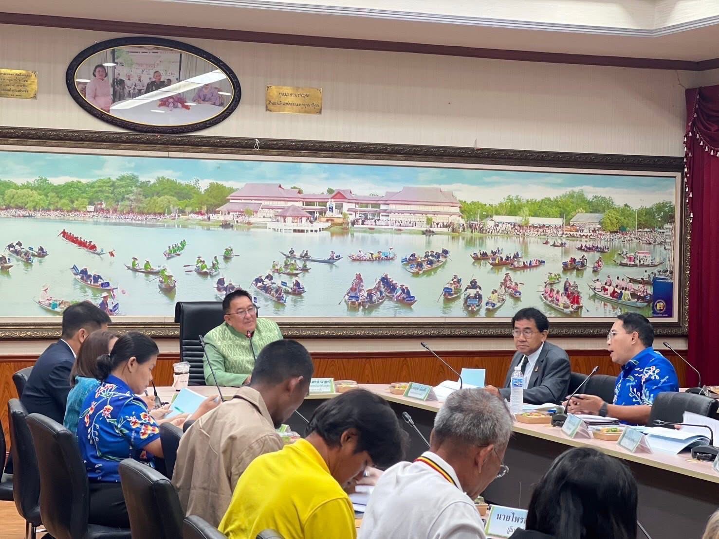 พช.อยุธยา ร่วมการประชุมคณะกรรมการพัฒนาชุมชนในพื้นที่รอบโรงไฟฟ้า กองทุนพัฒนาไฟฟ้าจังหวัด พระนครศรีอยุธยา 4 ครั้งที่ 3/2568 (ครั้งที่ 42)