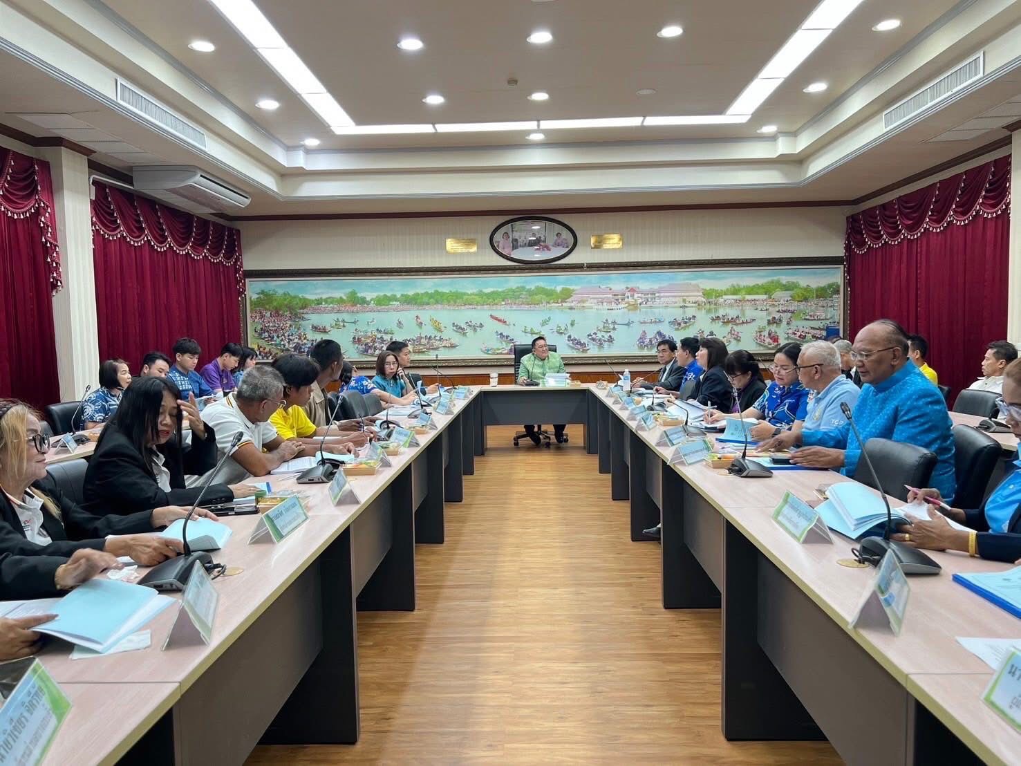 พช.อยุธยา ร่วมการประชุมคณะกรรมการพัฒนาชุมชนในพื้นที่รอบโรงไฟฟ้า กองทุนพัฒนาไฟฟ้าจังหวัด พระนครศรีอยุธยา 4 ครั้งที่ 3/2568 (ครั้งที่ 42)