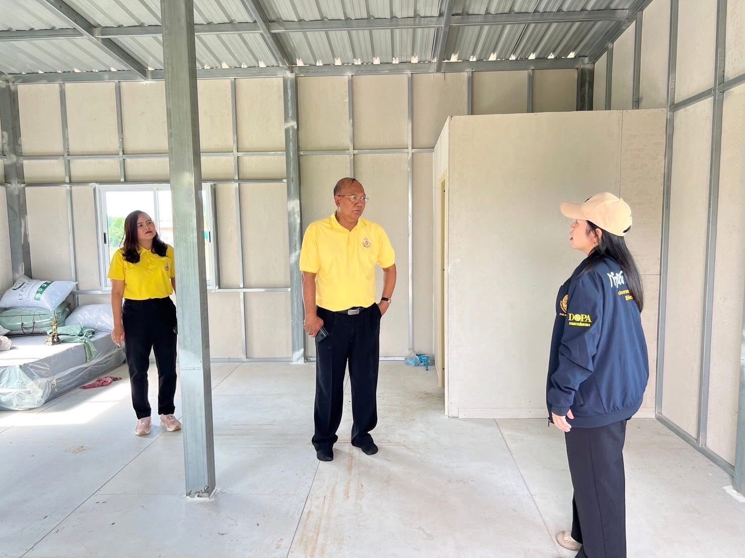 พช.อยุธยา ลงพื้นที่เตรียมความพร้อมพิธีมอบบ้านตามโครงการบ้านห่วงใยจากใจ GLO ประจำปี 2568 ณ ตำบลหลักชัย อำเภอลาดบัวหลวง