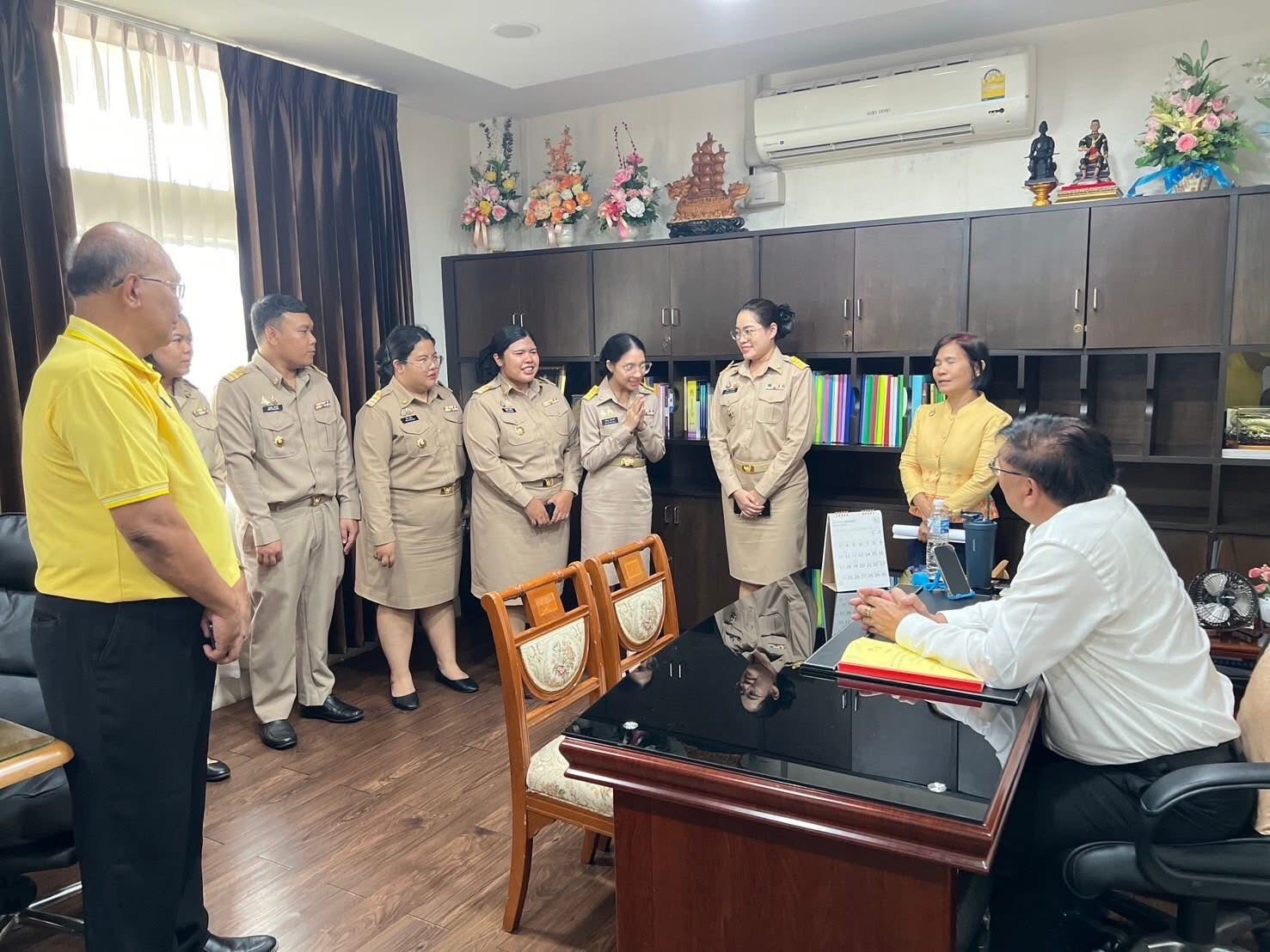 🔹พช.พระนครศรีอยุธยา🔹 พช.อยุธยา นำพัฒนากรบรรจุใหม่ รุ่นที่ 131 รายงานตัวกับผู้บริหารระดับจังหวัดพระนครศรีอยุธยา