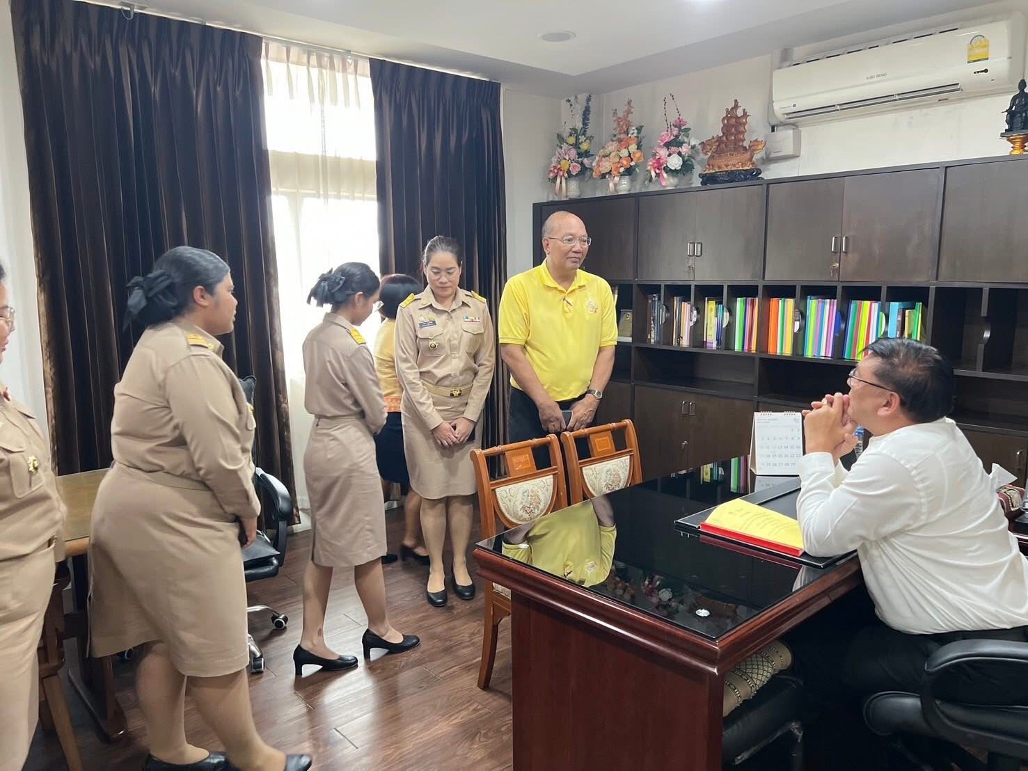 🔹พช.พระนครศรีอยุธยา🔹 พช.อยุธยา นำพัฒนากรบรรจุใหม่ รุ่นที่ 131 รายงานตัวกับผู้บริหารระดับจังหวัดพระนครศรีอยุธยา