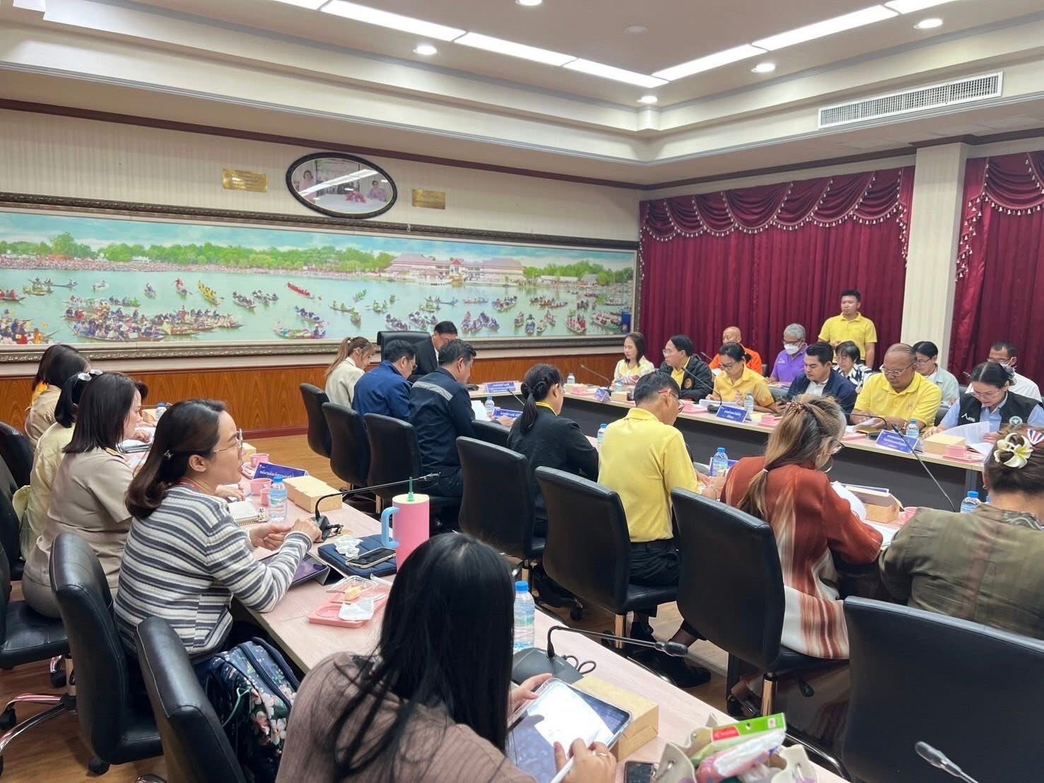 พช.อยุธยา ร่วมการประชุมคณะกรรมการพัฒนาชุมชนในพื้นที่รอบโรงไฟฟ้ากองทุนพัฒนาไฟฟ้า โรงไฟฟ้าจังหวัดพระนครศรีอยุธยา 2 ครั้งที่ 4/2568 (ครั้งที่ 75)