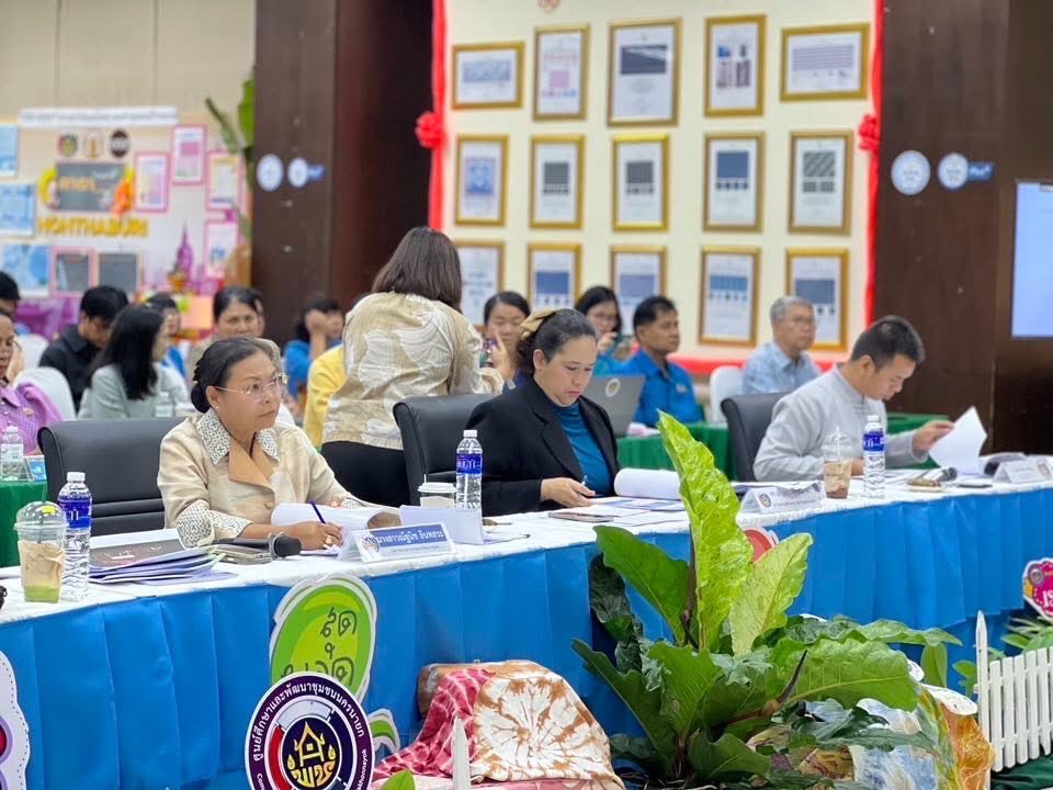 พช.อยุธยา ร่วมนำเสนอผลงานการคัดเลือกหน่วยงานต้นแบบและนวัตกรรมดีเด่น ประจำปี 2568