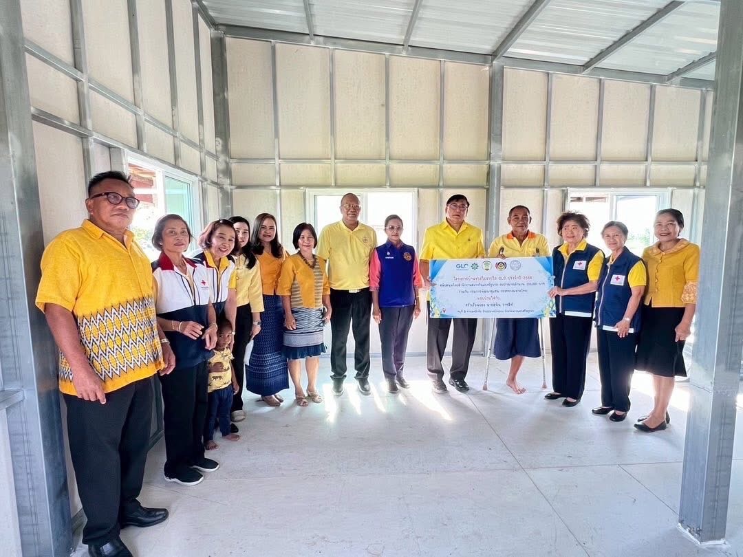 พช.อยุธยา จัดพิธีมอบบ้านตามโครงการ “บ้านห่วงใยจากใจ GLO ประจำปี 2568” ให้แก่ครัวเรือนของ นายสุพิน ราชสีห์ หมู่ที่ 5 ตำบลหลักชัย อำเภอลาดบัวหลวง