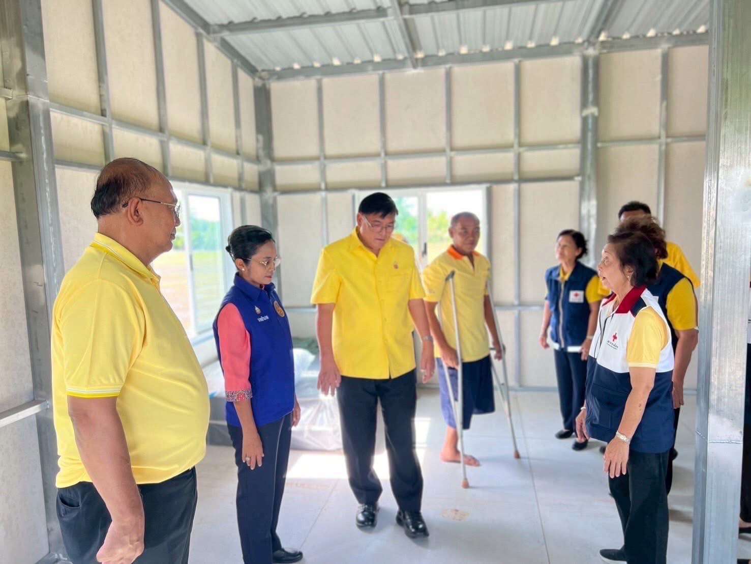 พช.อยุธยา จัดพิธีมอบบ้านตามโครงการ “บ้านห่วงใยจากใจ GLO ประจำปี 2568” ให้แก่ครัวเรือนของ นายสุพิน ราชสีห์ หมู่ที่ 5 ตำบลหลักชัย อำเภอลาดบัวหลวง